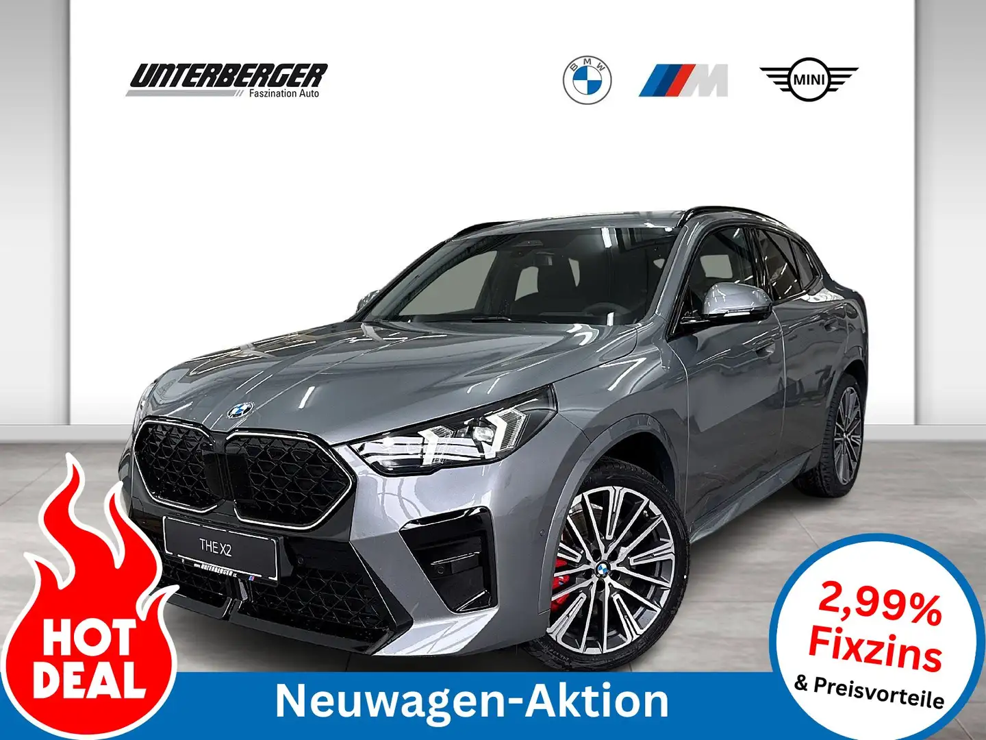 BMW X2 xDrive20d M Sportpaket Pro | Inno Paket | 20 ZOLL Grau - 1