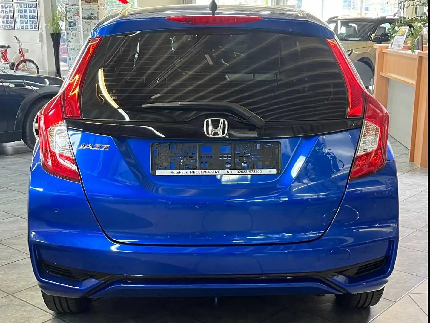 Honda Jazz 1.3 i-VTEC Trend *SHZ* WENIG KM* Blauw - 2