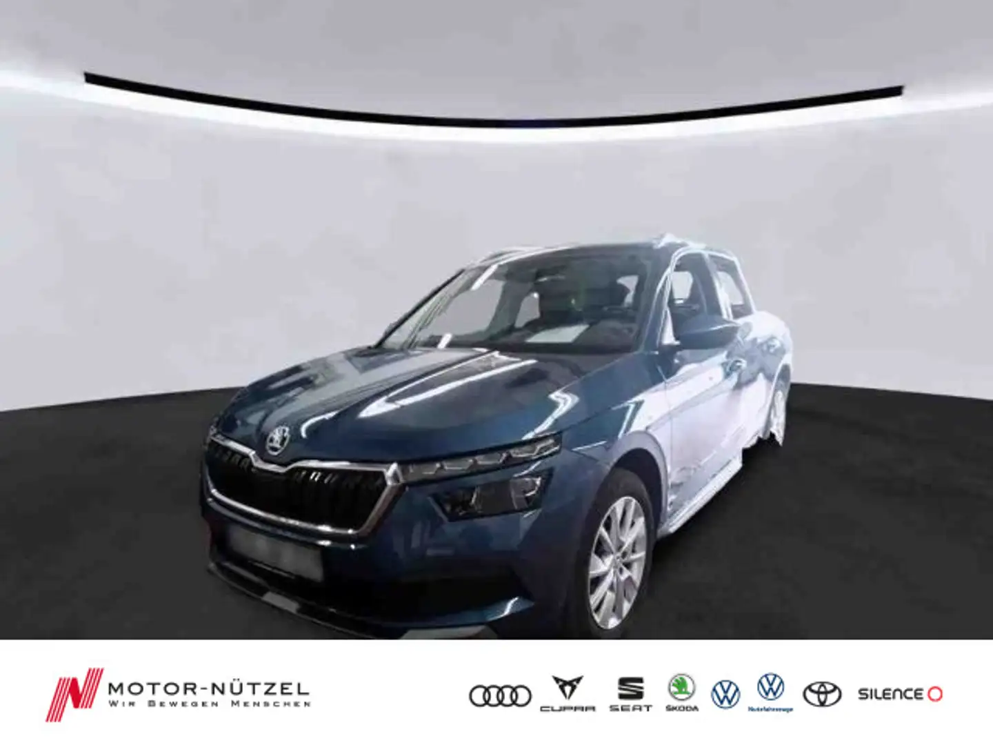 Skoda Kamiq 1.0 TSI STYLE LED+NAVI+ACC+PDC+RFK+SHZ+AHK Blau - 1