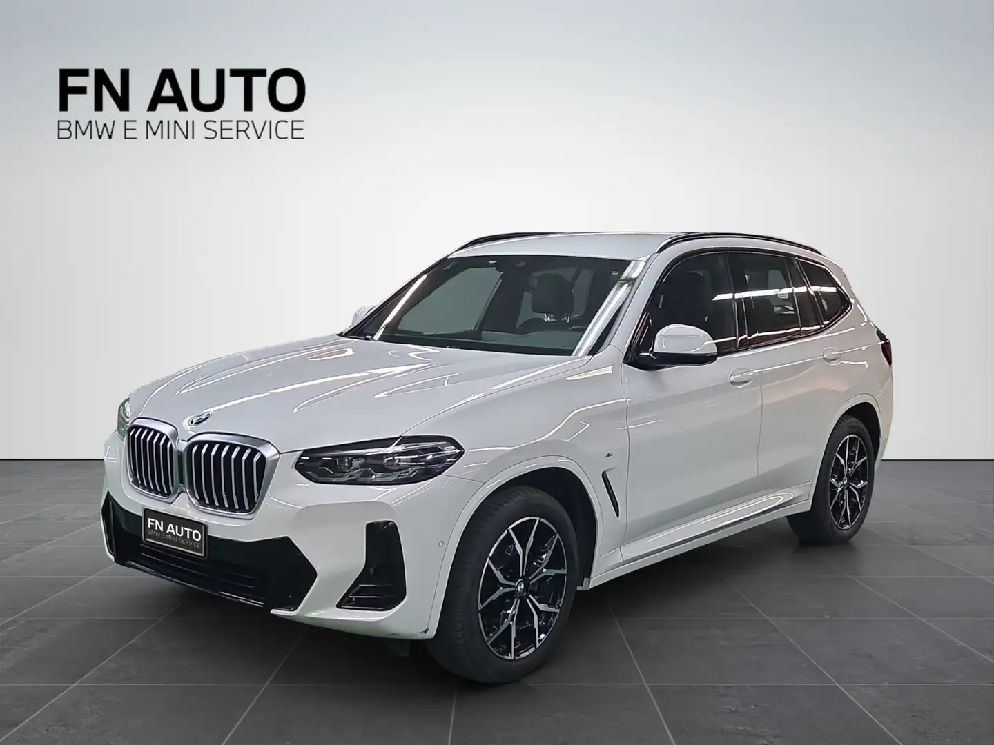 BMW X3 X3 xDrive20d 48V Msport Blanc - 1