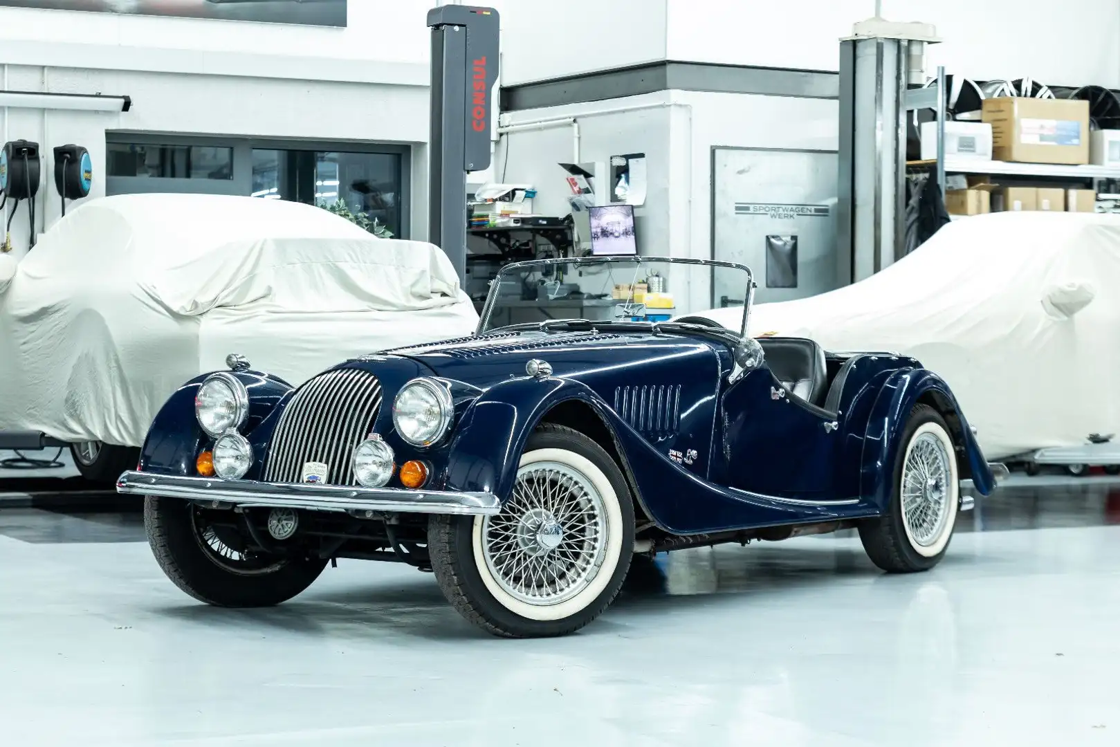 Morgan 4/4 Roadster I Deutsch I 1. Hand Blau - 1