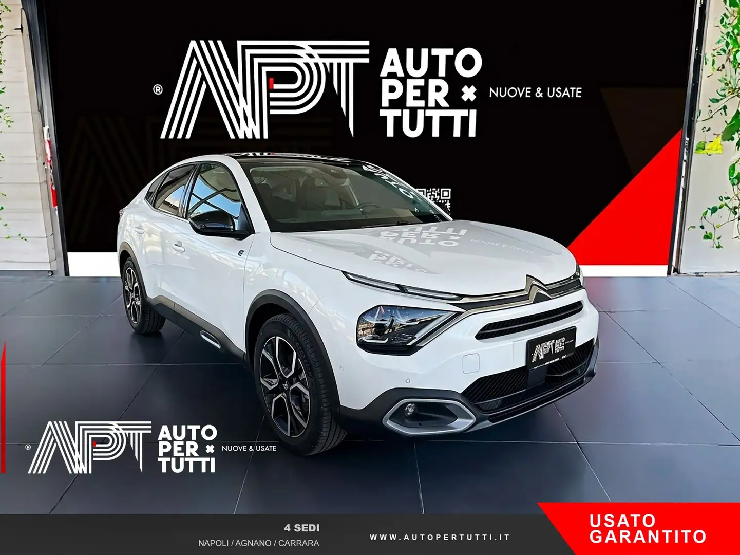 Citroen E-C4 X E-C4 X motore elettrico 100kW Shine (KW: 57) Weiß - 2