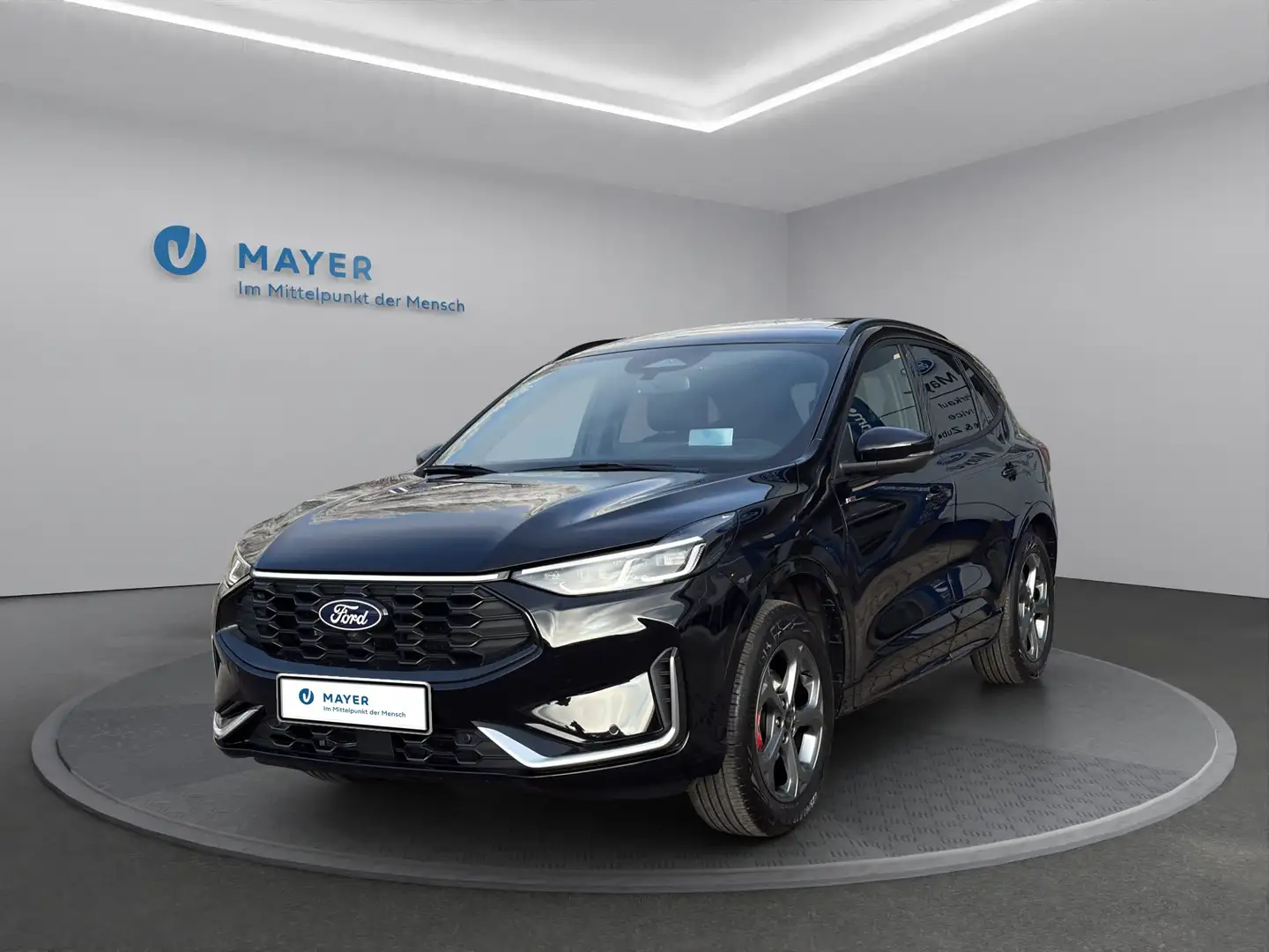 Ford Kuga ST-Line X 2,2 t 2,5 Duratec FHEV 183 PS Automatik Schwarz - 1