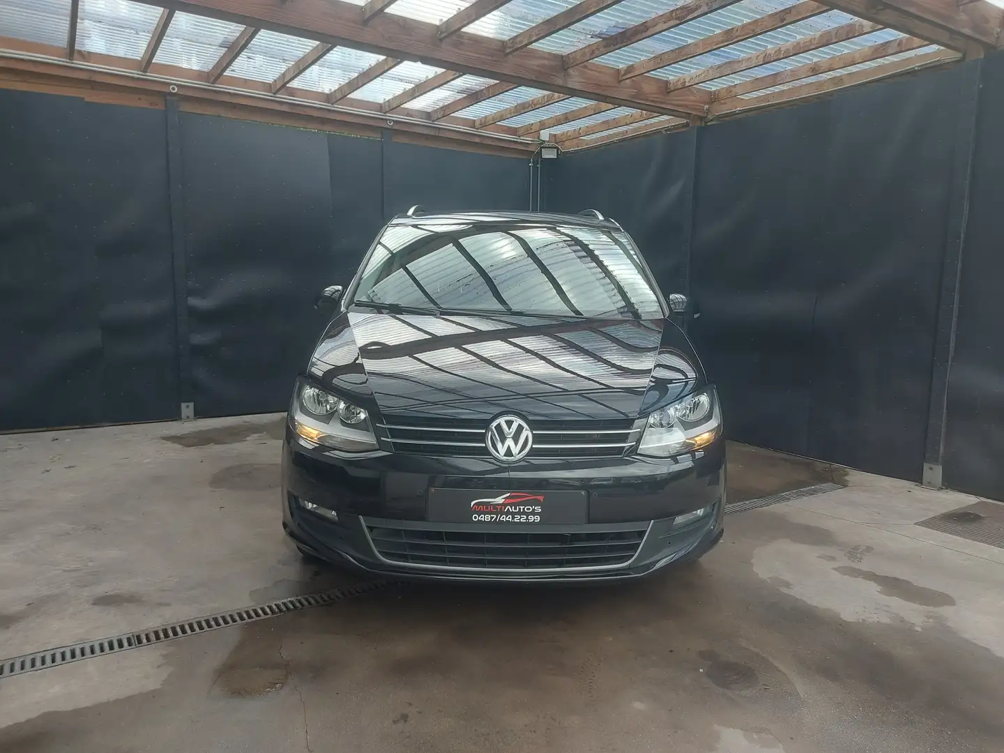 Volkswagen Sharan Zwart - 1