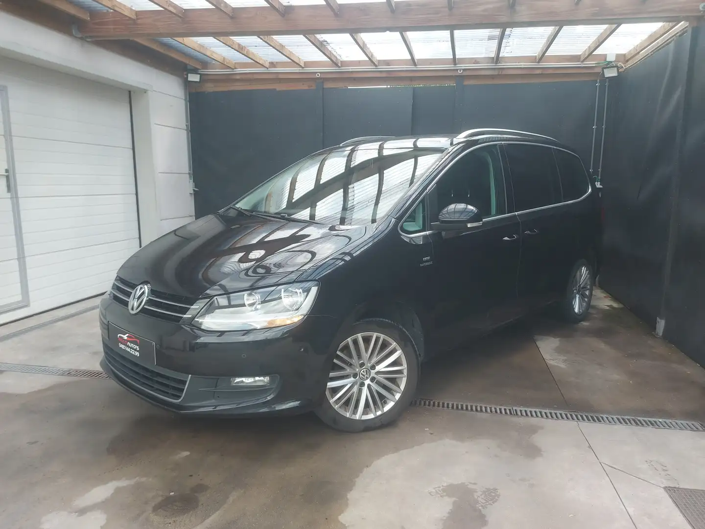 Volkswagen Sharan Zwart - 2