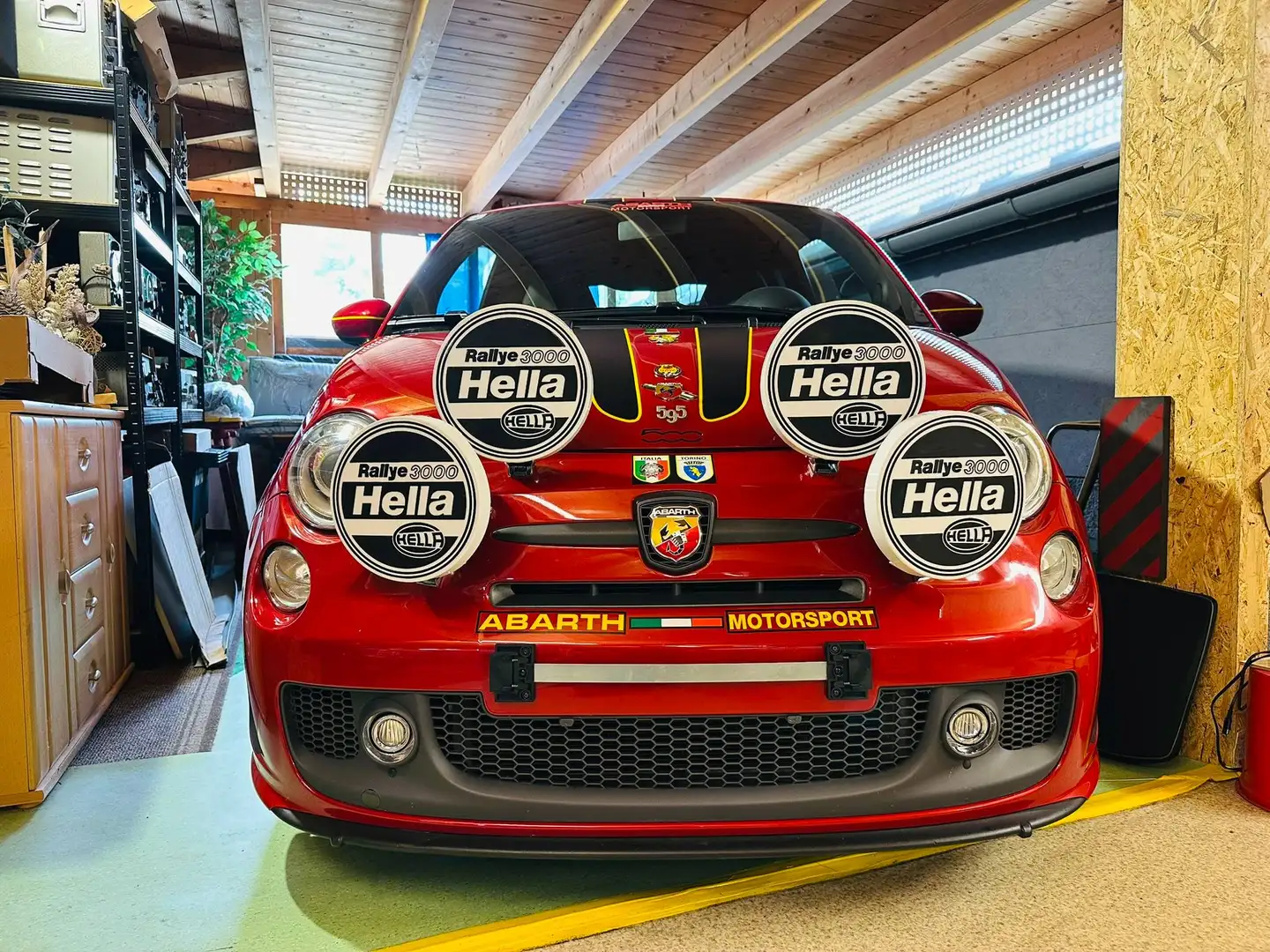Fiat 500 Abarth 595 Competizione Rot - 1