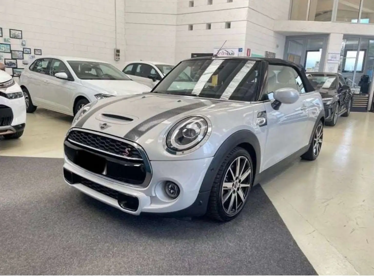 MINI Cooper S Cabrio 2.0 Sidewalk Plus auto Gris - 1