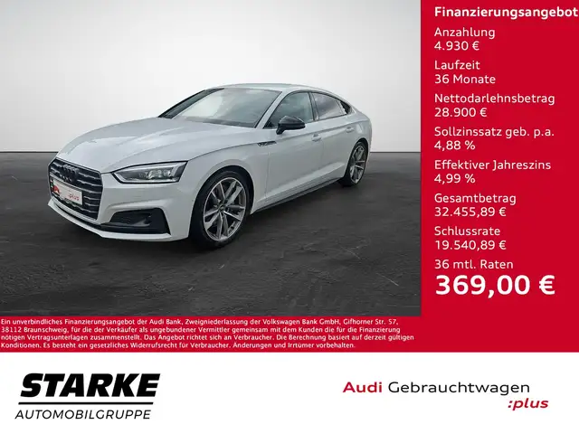 Audi A5 Sportback 45 TDI tiptronic quattro Sport S-line...