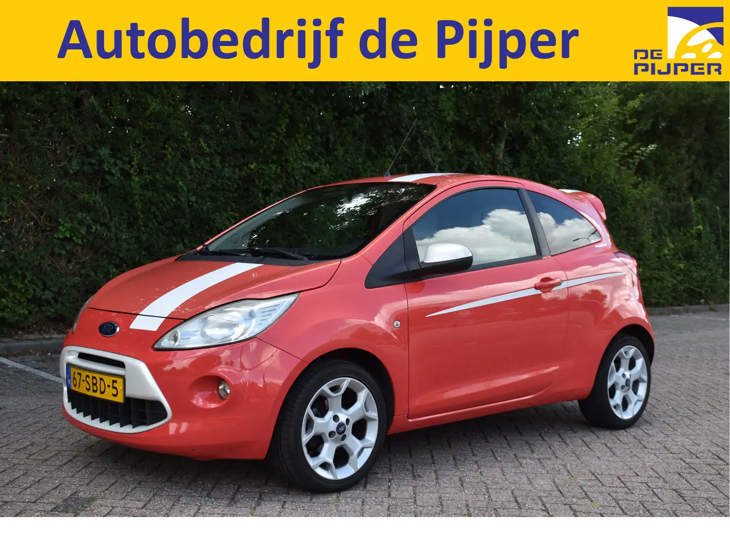 Ford Ka/Ka+ 1.2 Grand Prix start/stop, ORIGINEEL NEDERLANDSE A Rouge - 1