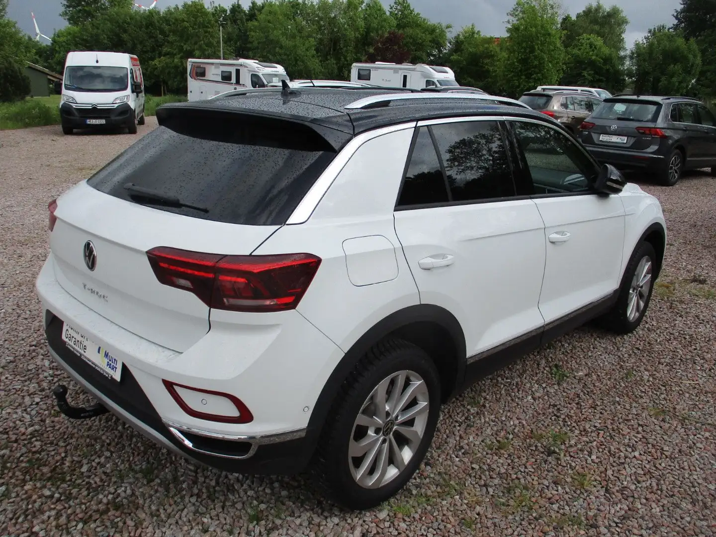 Volkswagen T-Roc 1.5 TSI  "Style" -DSG- NAVI-LED-AHK-PDC Blanco - 2