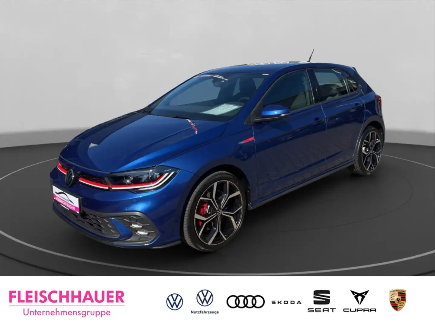 Volkswagen Polo GTI VI 2.0 TSI MATRIX+ACC+RFK+DC+CARPLAY+SHZ Blau - 1