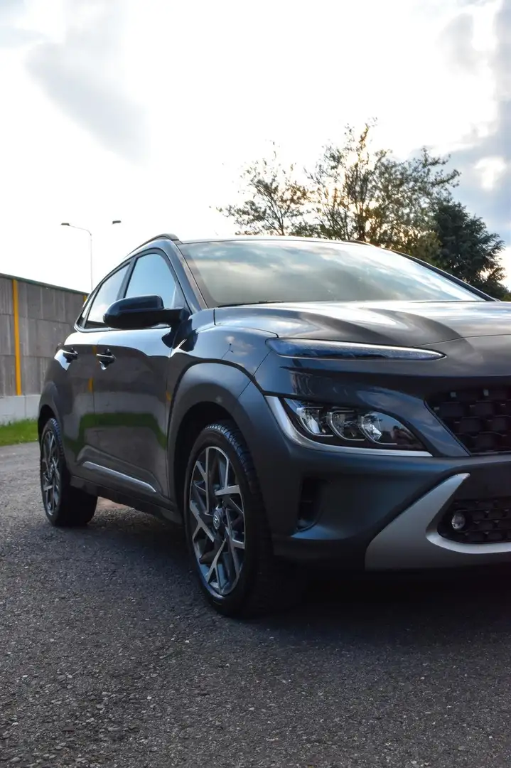 Hyundai KONA Kona I 2023 1.6 gdi hev Xline 2wd 141cv dct Grigio - 2