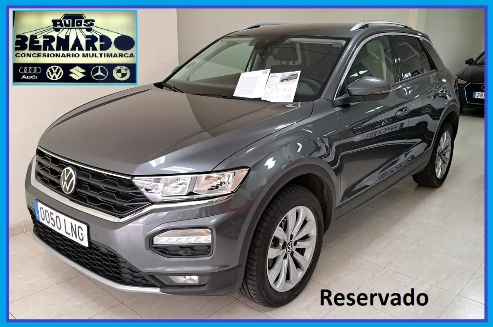 Volkswagen T-Roc 1.5 TSI Advance DSG7 Gris - 1