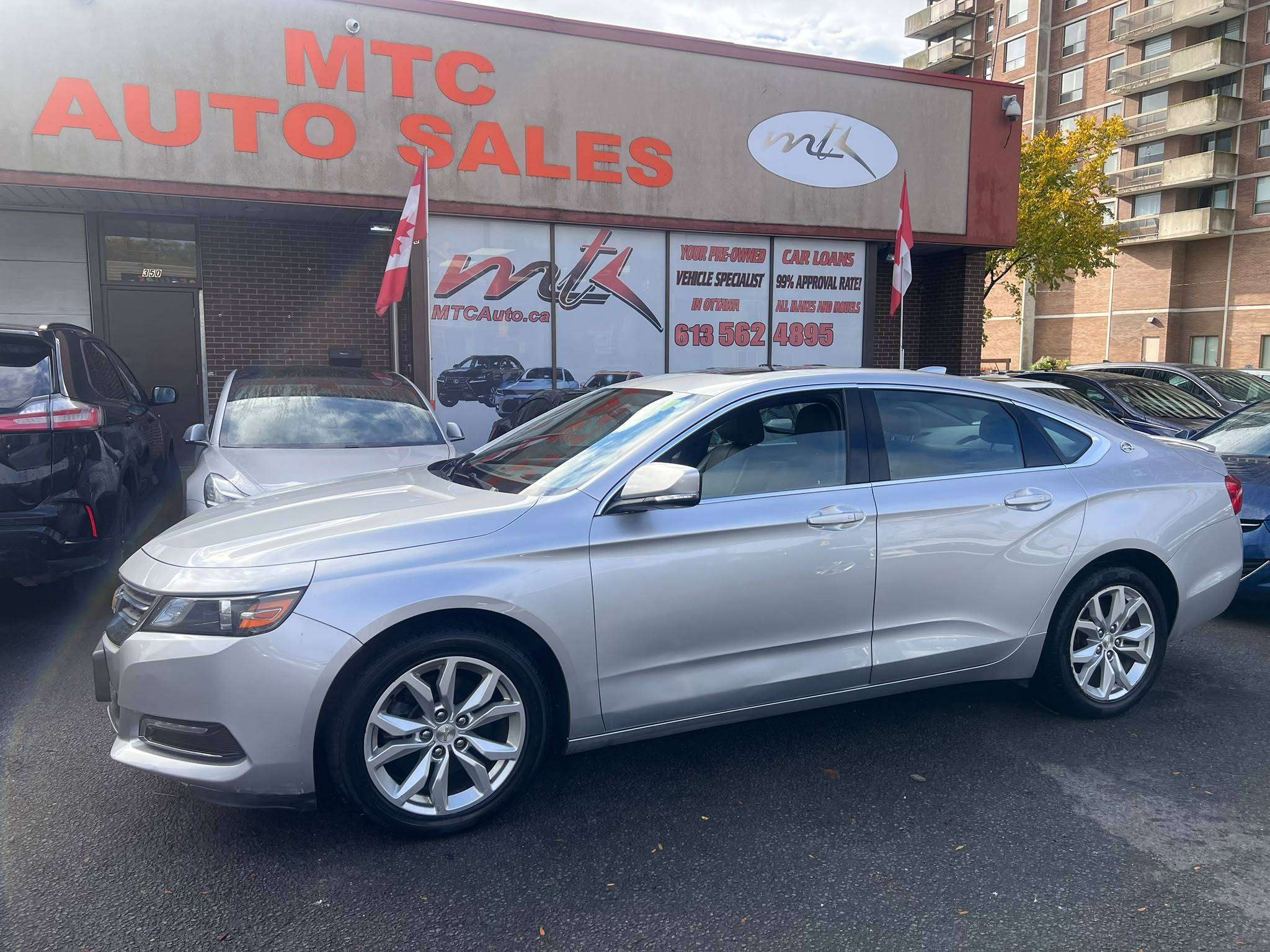 2019 Chevrolet Impala LT | Leather | Sunroof | Heated Seats | Certified
