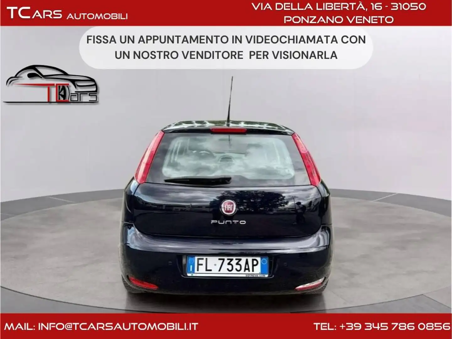 Fiat Punto 1.4 GPL - EURO 6 - CON 3 ANNI GARANZIA TOP Bleu - 1