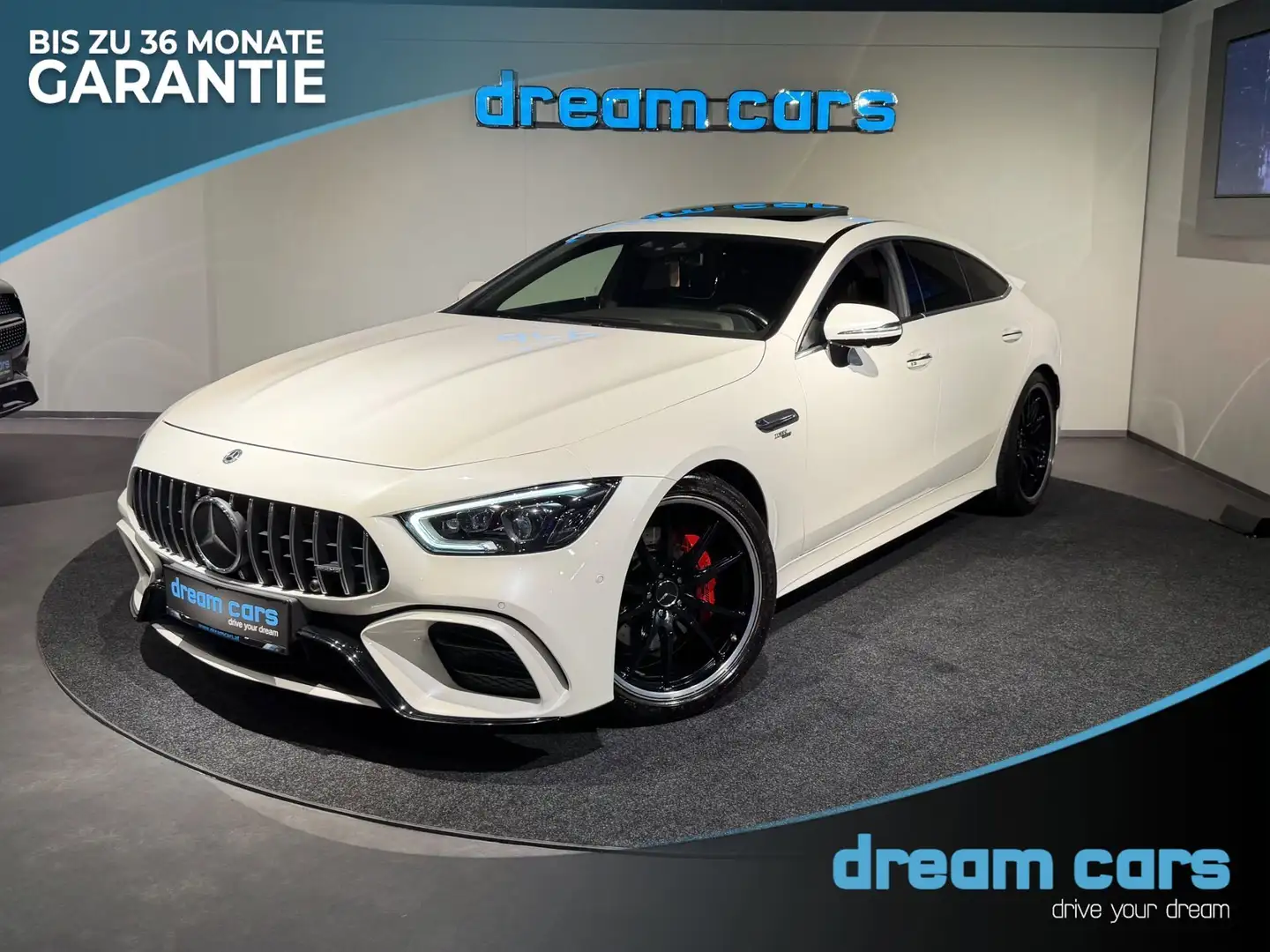 Mercedes-Benz AMG GT 43 4MATIC+ / Designo / Diamant / Hud / Schiebedac Blanc - 1