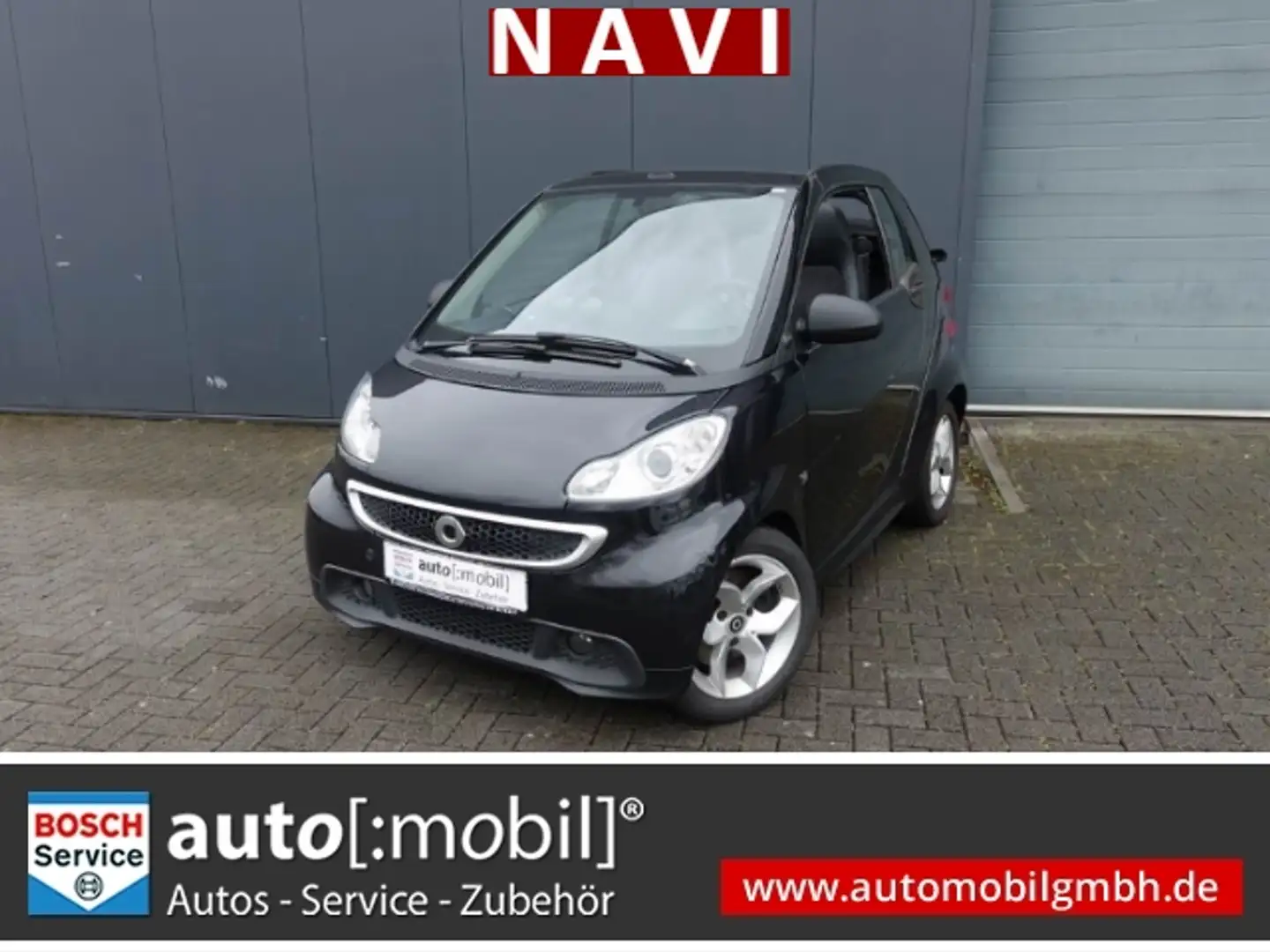smart forTwo 1.0 mhd+PULSE+NAVI+Cabrio+SERVO Чорний - 1
