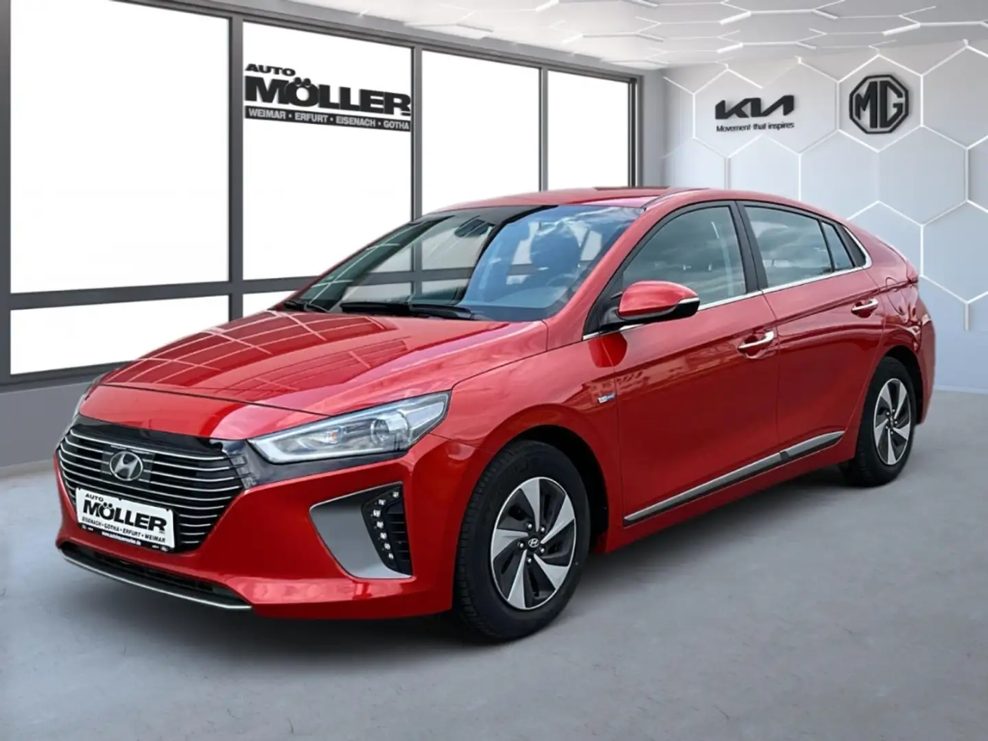 Hyundai IONIQ 1.6 Hybrid Style Navi Bi-Xenon DAB SHZ LenkradHZG Orange - 2