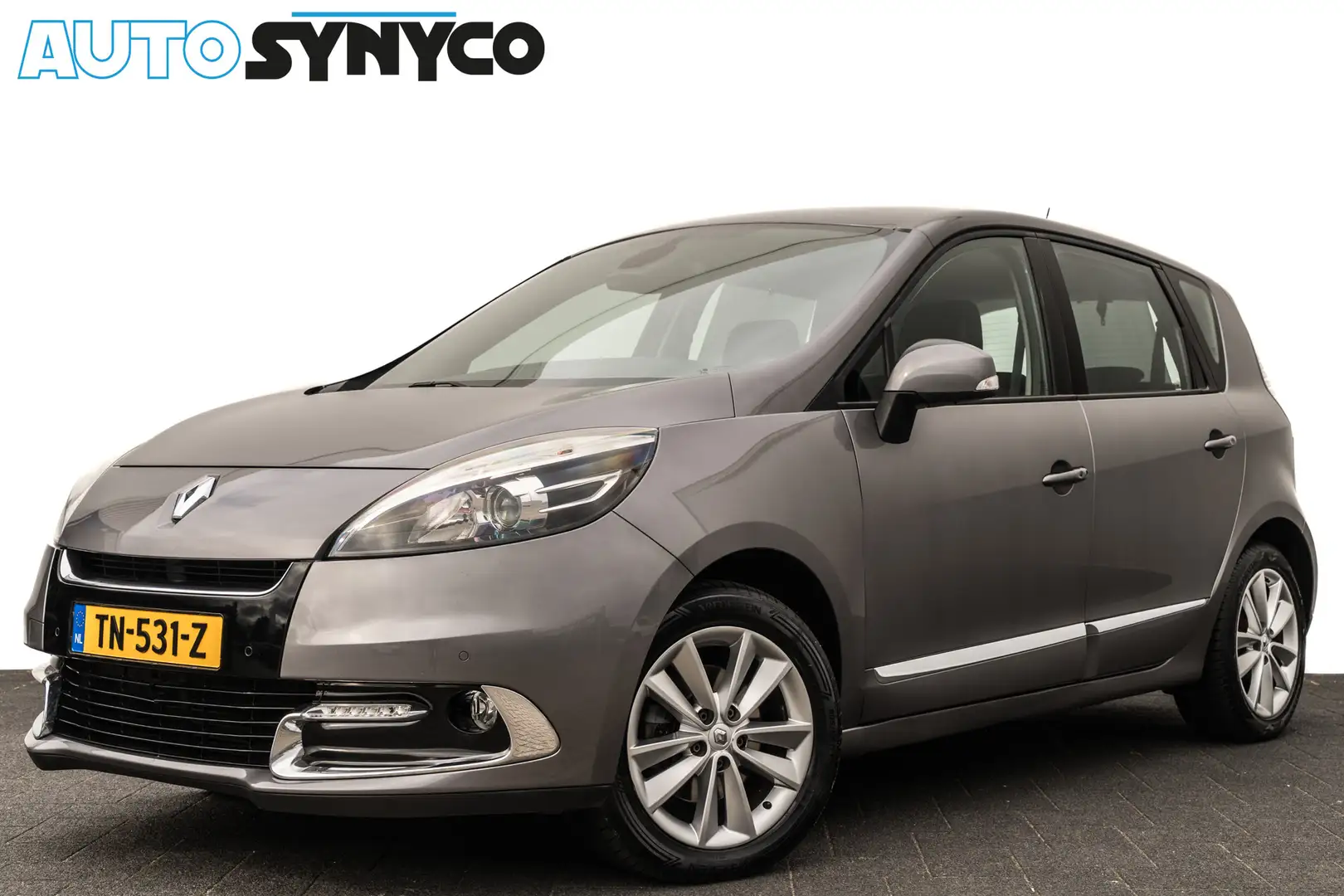 Renault Scenic 1.5 dCi 110 Pk Automaat Bose I Zwart Leder I Afn. Grau - 1