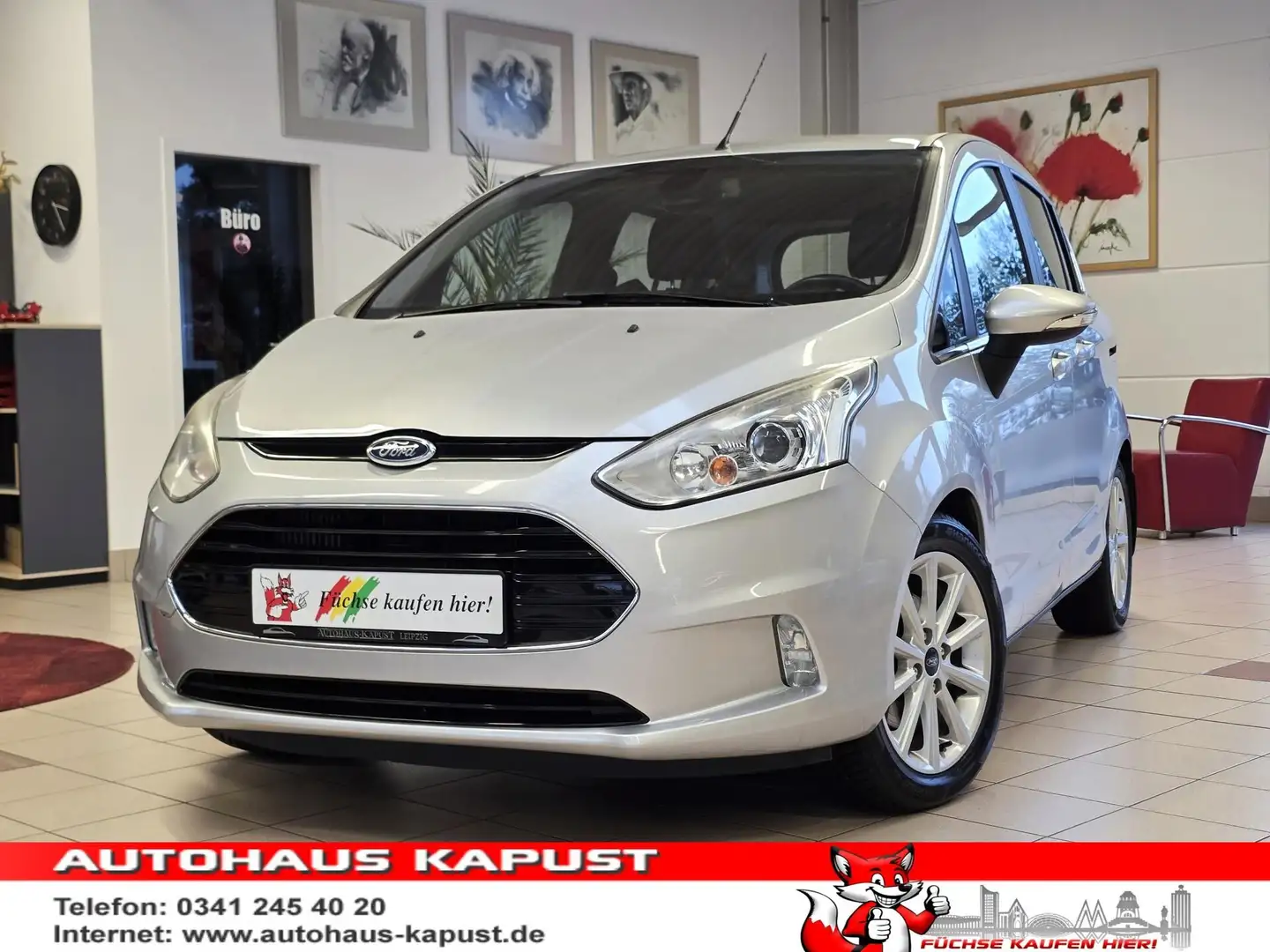 Ford B-Max B-Max Titanium/Leder/Navi/DAB/Tempo/Cam/Allwet Argent - 1