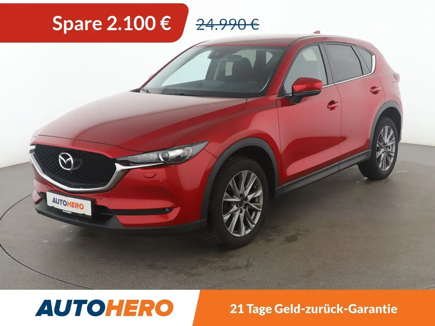 Mazda CX-5 2.0 SKYACTIV-G Ad'vantage 2WD *NAVI*LED*CAM*SHZ* Rojo - 1