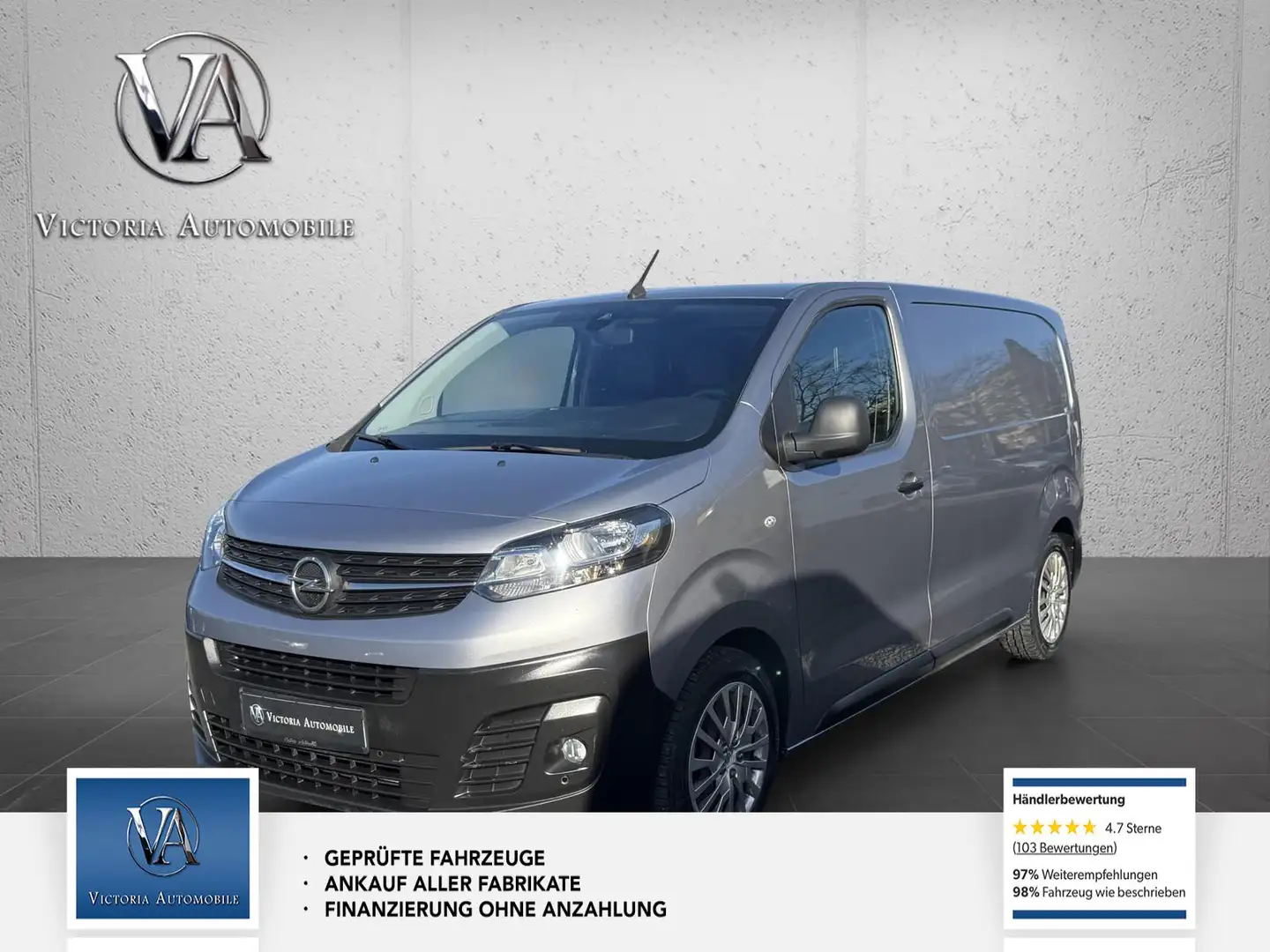 Opel Vivaro Kasten 1 Hand* Sortimo* Navigation, Rückfahrkamera Grau - 1