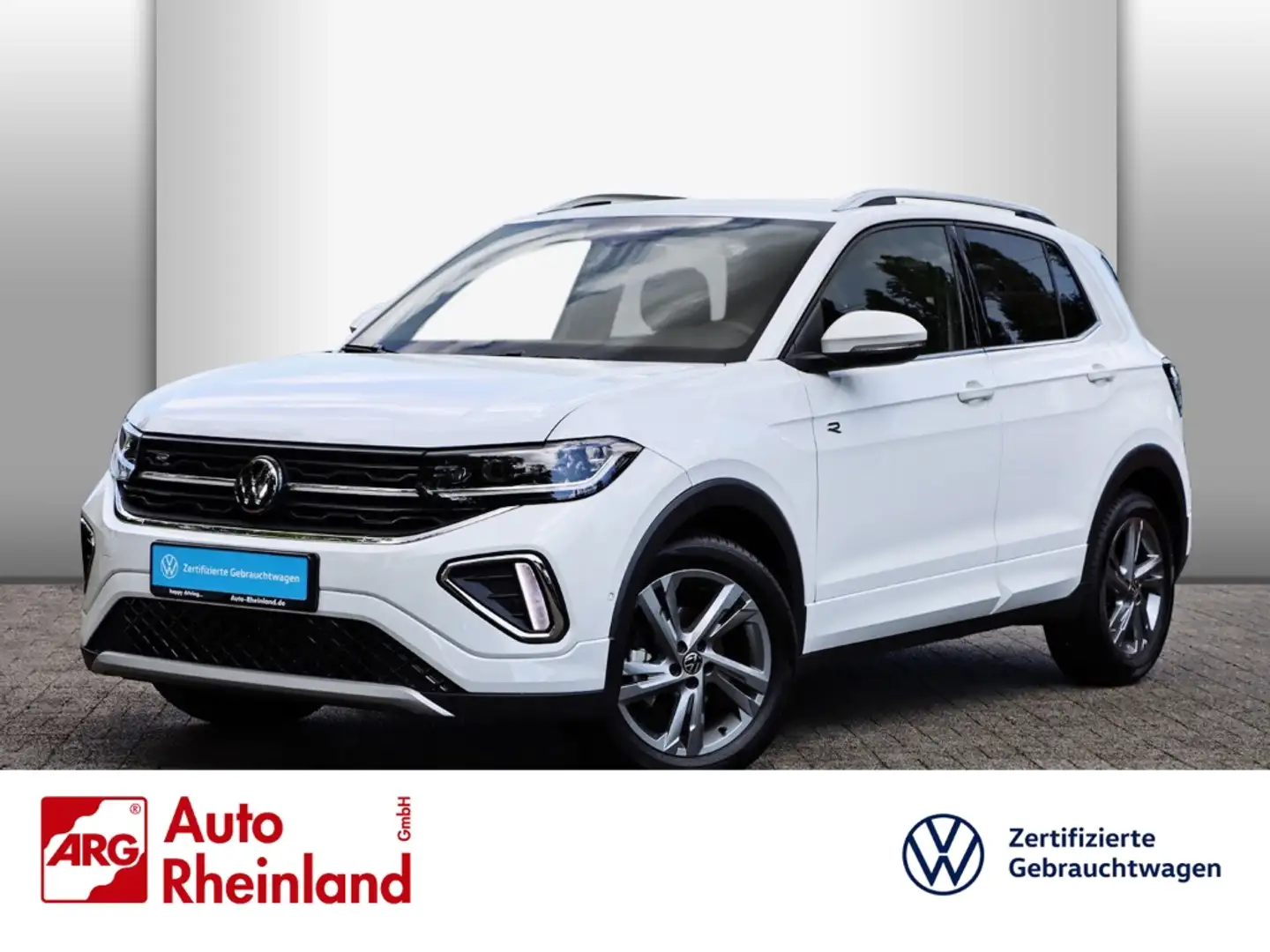 Volkswagen T-Cross R-Line 1.5 TSI OPF DSG APP/ACC/IQ.LIGHT/RÜCKFAHRK. Weiß - 1