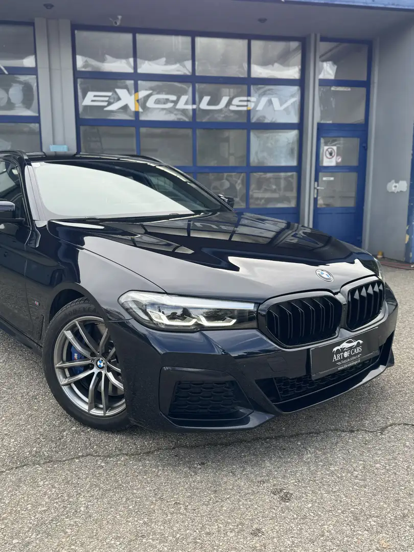 BMW 530 530d xDrive M-Sport/LED/Pano/ Ab 343 Euro im Monat Schwarz - 2