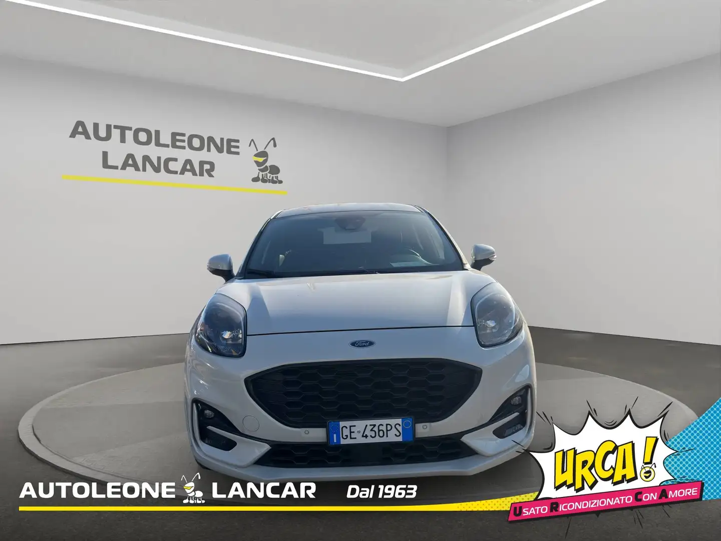 Ford Puma 1.5 ecoblue ST-Line 120cv E6 Blanc - 2