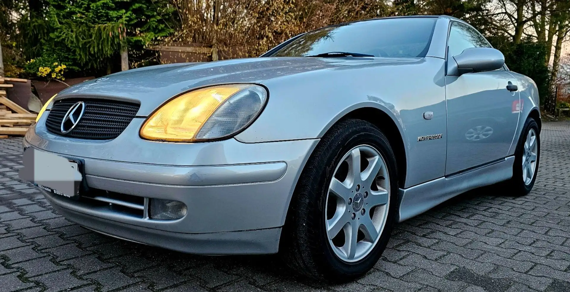 Mercedes-Benz SLK 230 KOMPRESSOR Gümüş rengi - 1