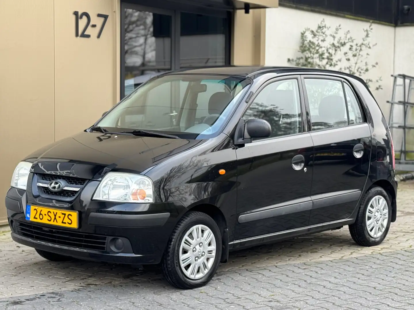 Hyundai Atos 1.1i|Active Cool|airco|elek ramen| Zwart - 1