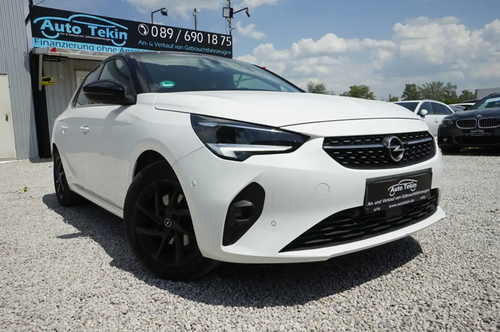 Opel Corsa F Elegance Automatik |LED| |360°| |HU:NEU| Wit - 1