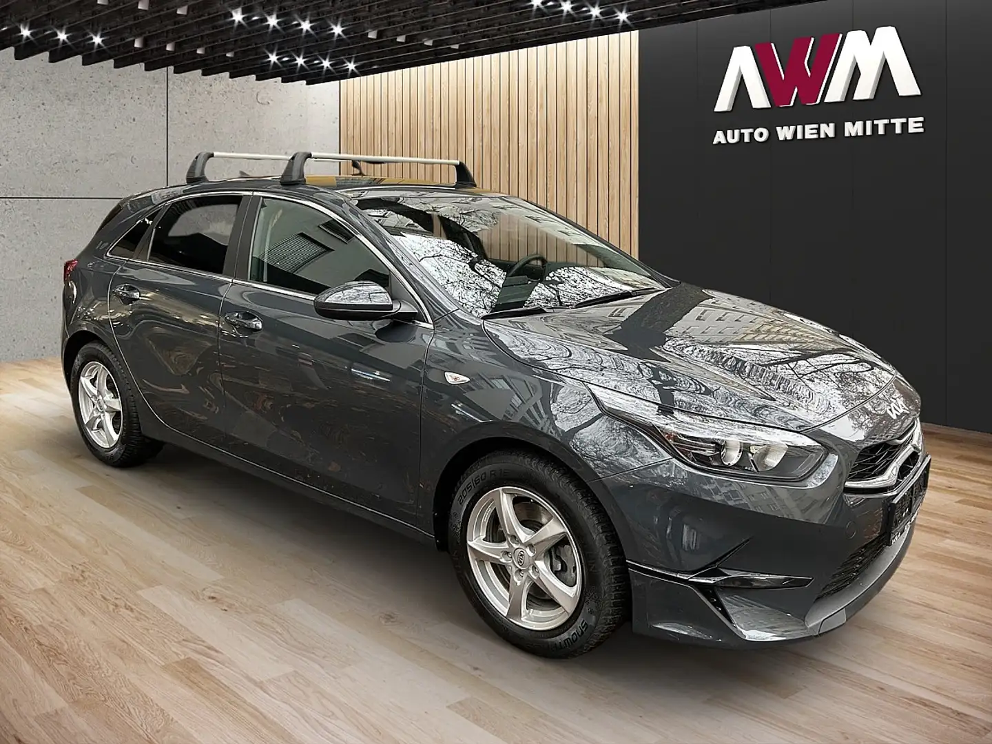 Kia Ceed / cee'd ceed 1,0 T-GDI GPF Silber| AUTO WIEN MITTE Grijs - 2