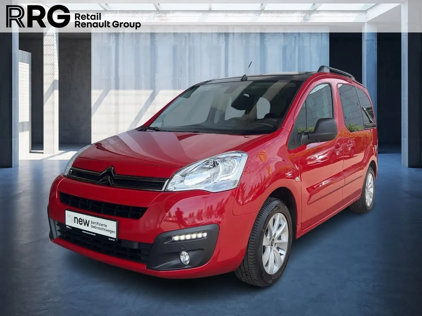 Citroen Berlingo 1.6 BlueHDi 120 Shine Rot - 1