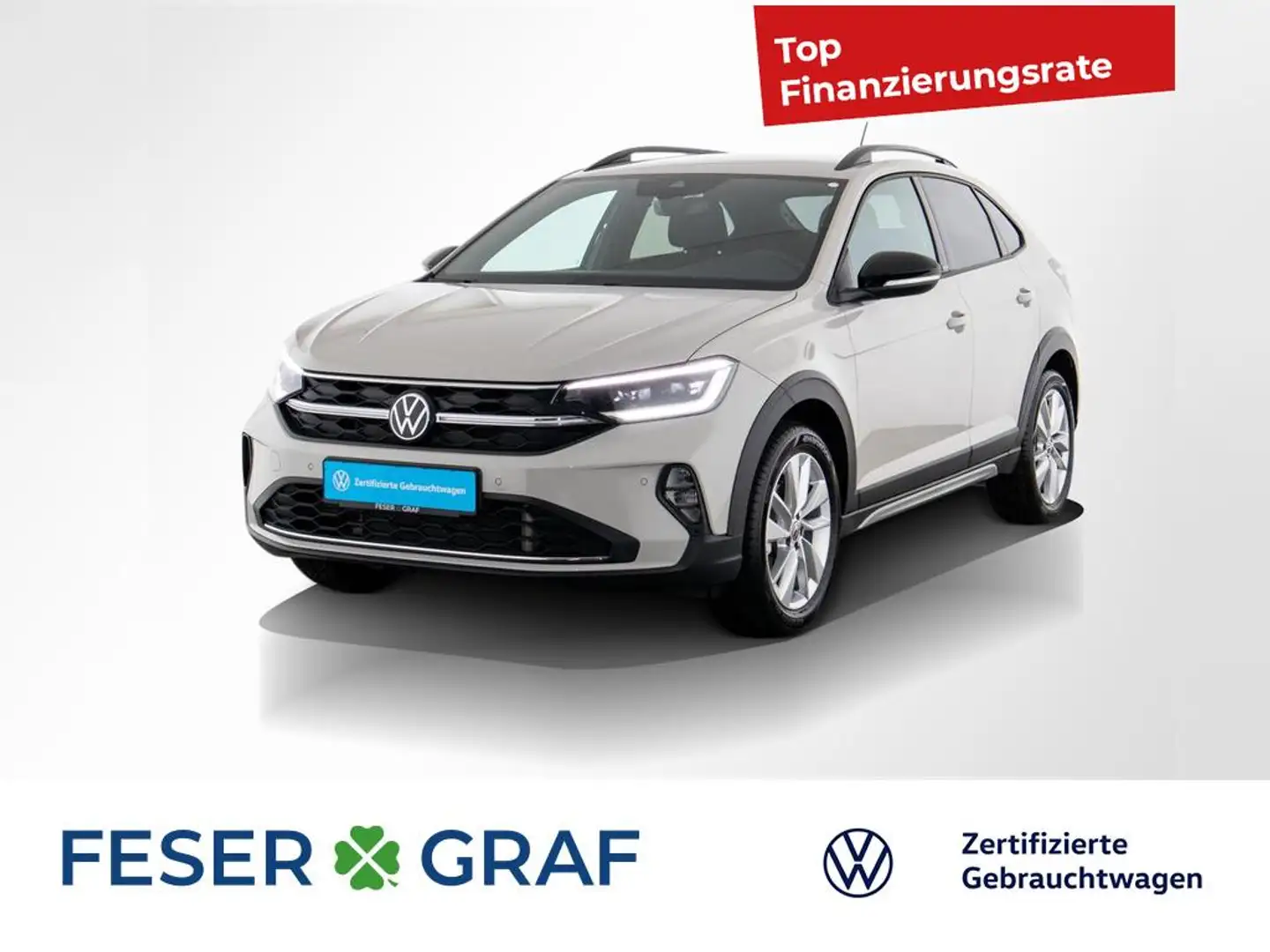 Volkswagen Taigo 1.0 TSI MOVE DSG AHK / LED Matrix / Kamera Grau - 1