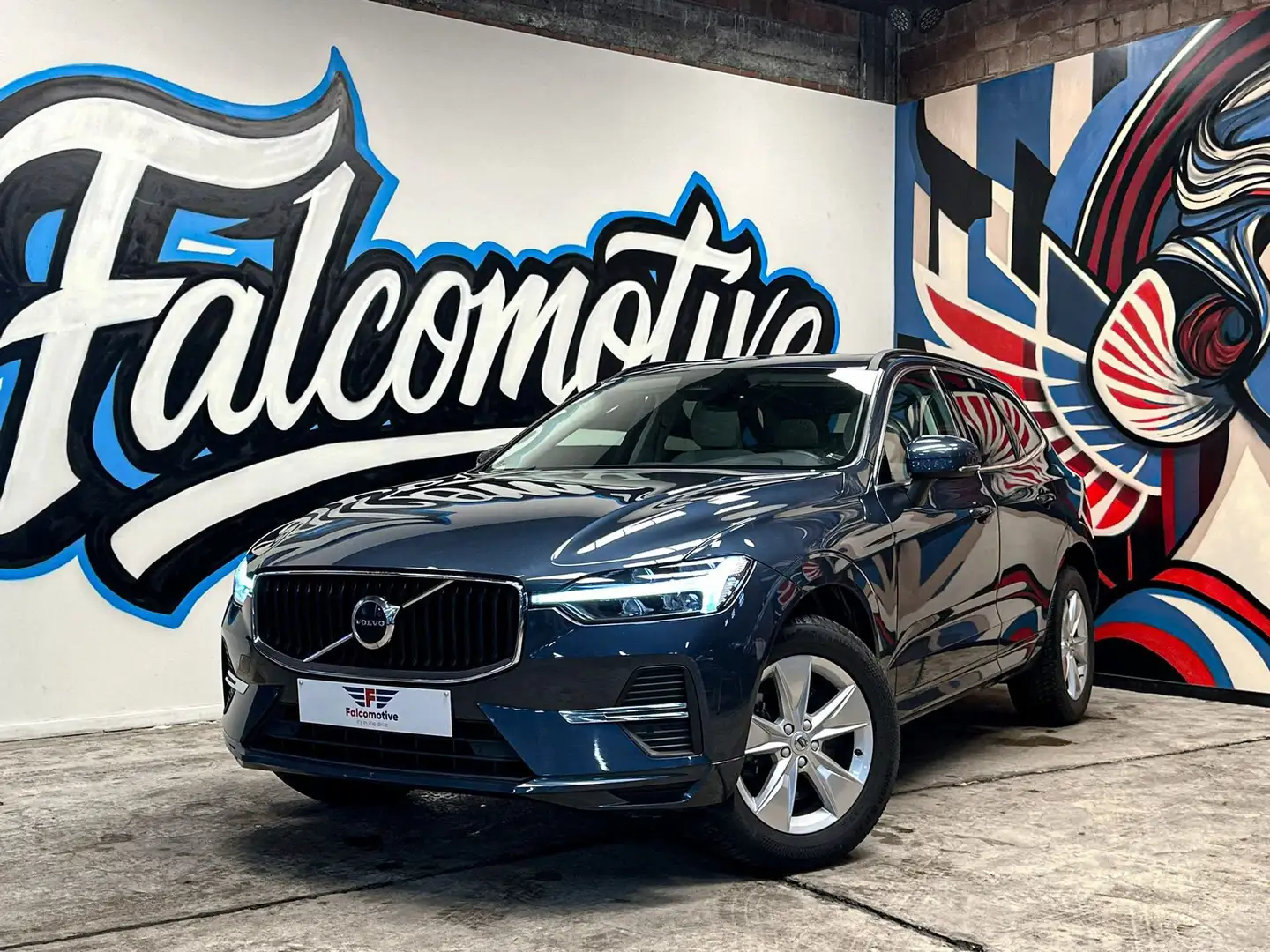 Volvo XC60 B4*2.0d*AUT*MOMENTUM-PRO*H/K*PANO* Bleu - 1