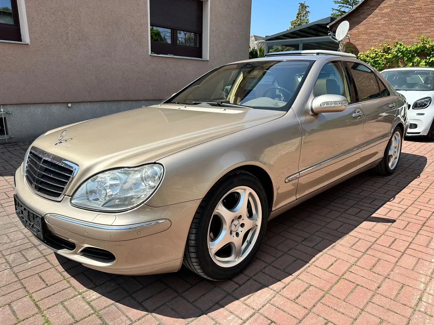 Mercedes-Benz S 600 LANG VOLL+VOLL Beżowy - 1