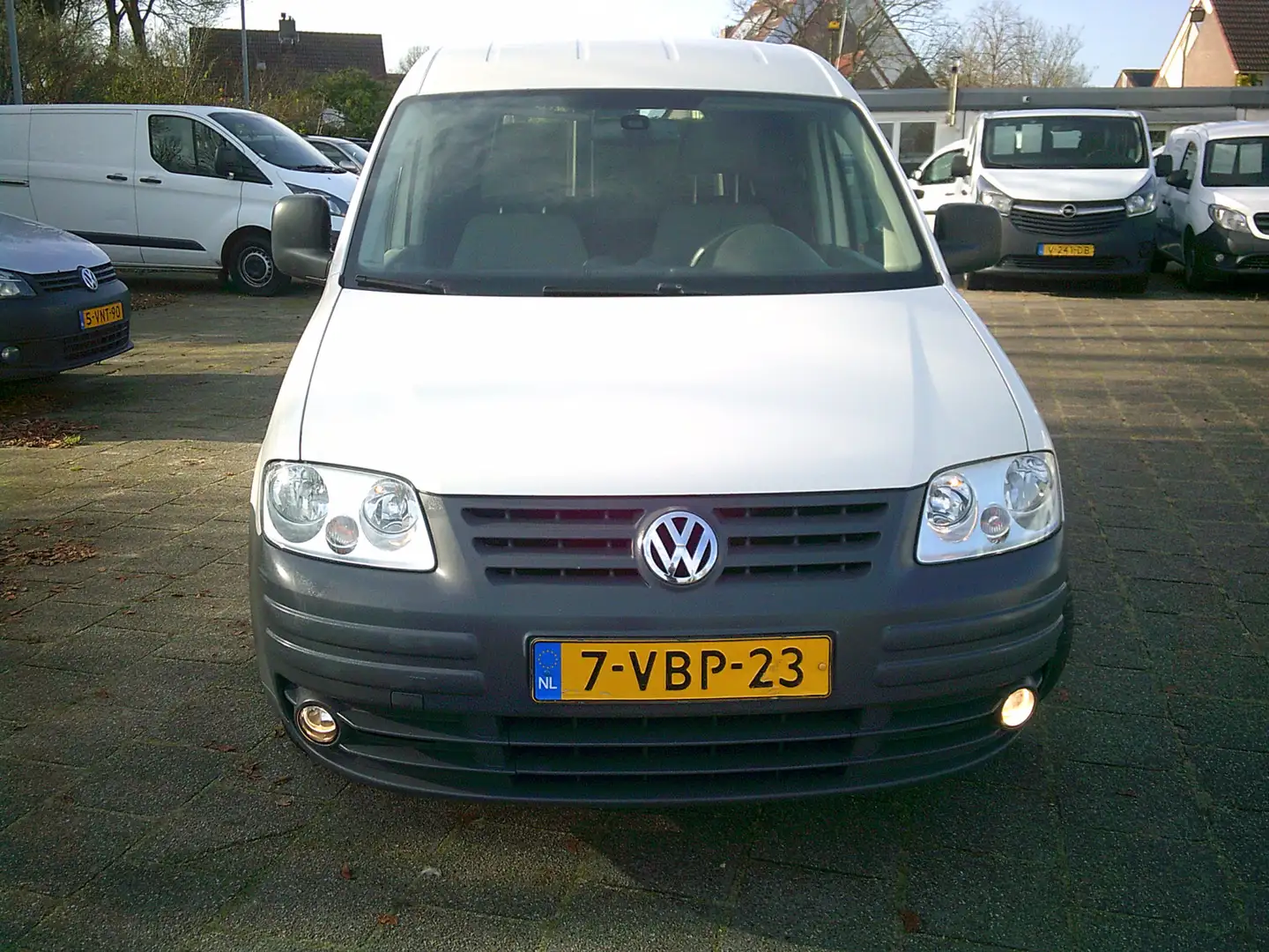 Volkswagen Caddy 2.0 SDI VOORZIEN VAN AIRCO+CRUISE+TRKHAAK !!! Weiß - 2