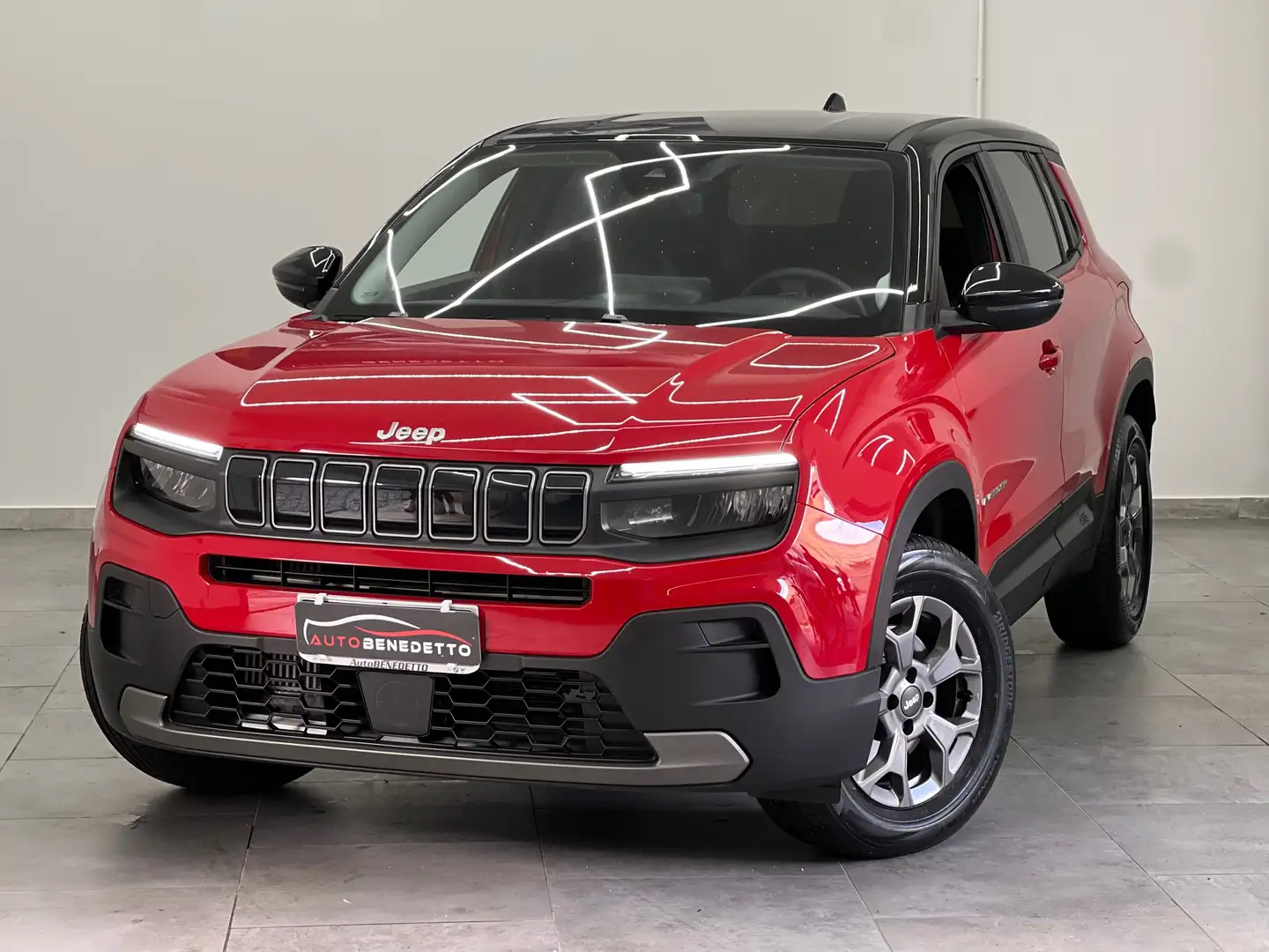 Jeep Avenger Avenger 1.2 turbo e-hybrid mhev  fwd 110cv edct6 Rouge - 1