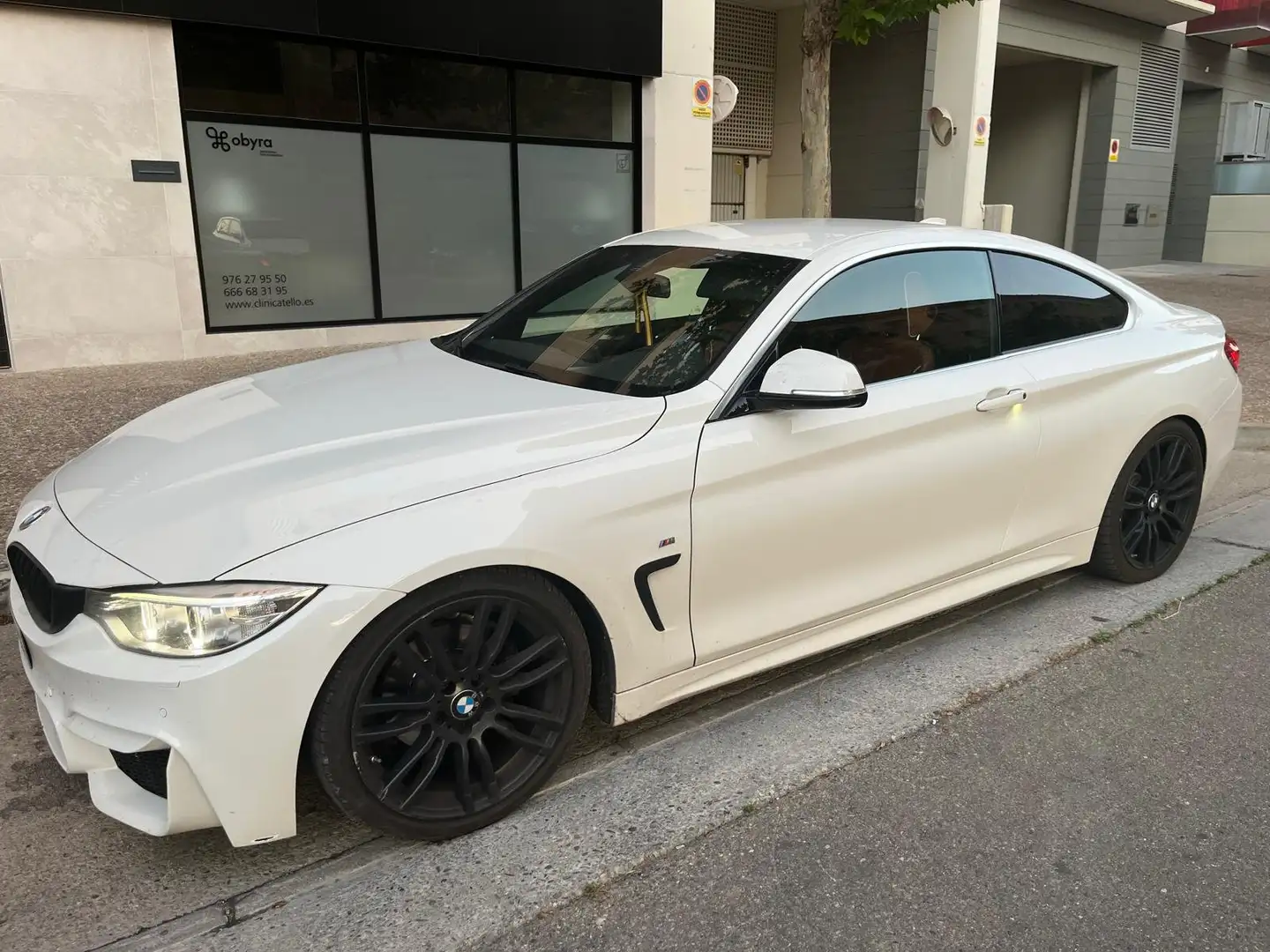 BMW 420 420dA Coupé Blanco - 2