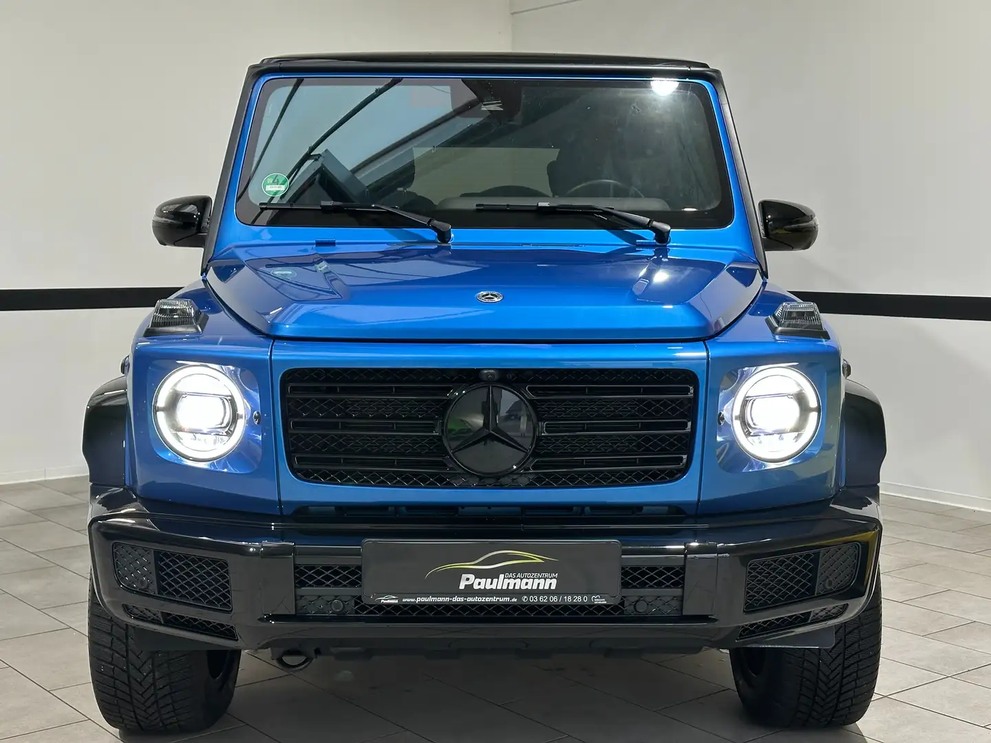 Mercedes-Benz G 500 9G-TRONIC AMG Line Navi*Leder*Multibeam*Standheiz. Blau - 2