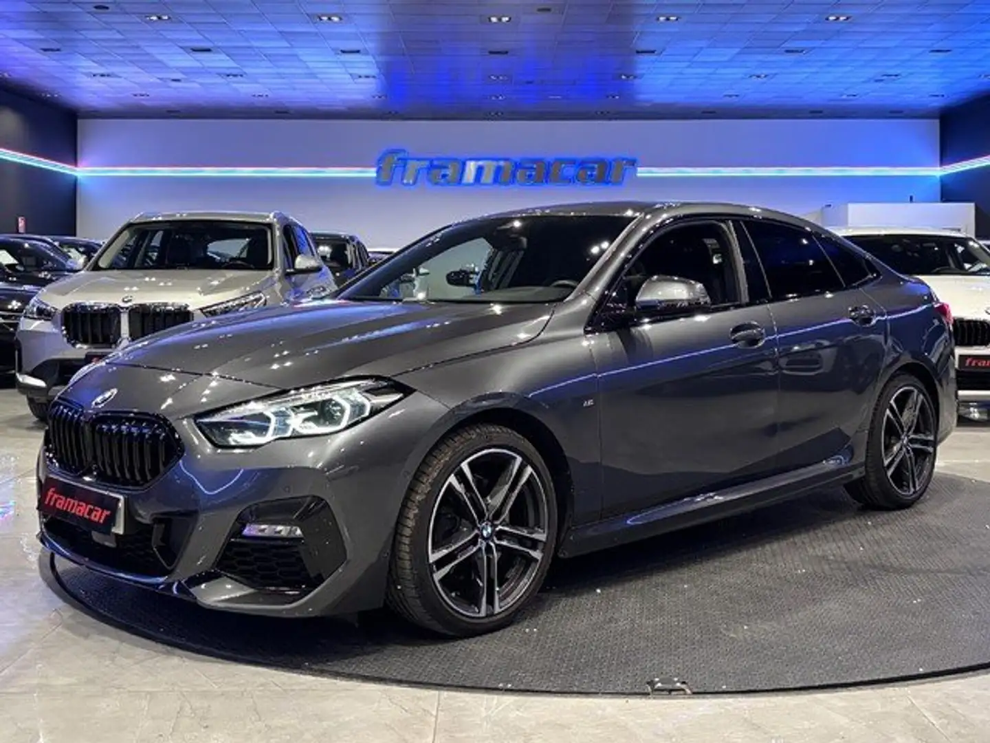 BMW 218 218d Gran Coupé Gris - 1