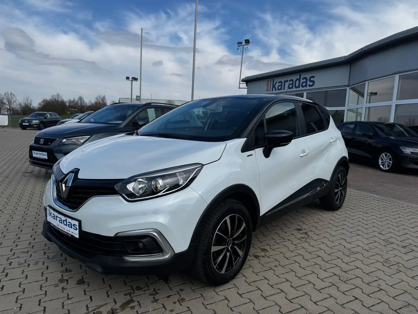 Renault Captur 1,0 TCe Limited NAVI/Sitzheiz/KAM/PDC Weiß - 1