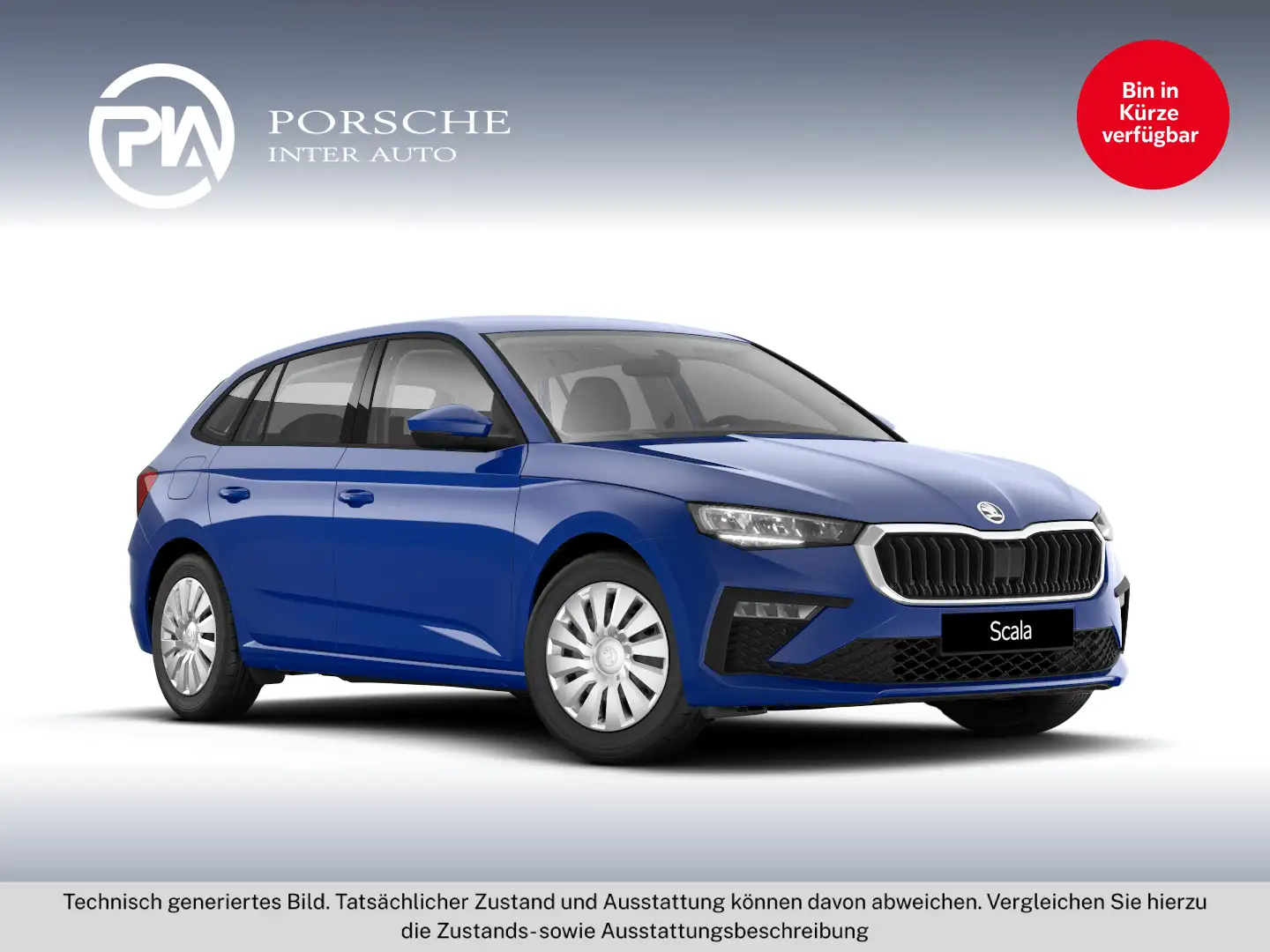 Skoda Scala Essence TSI Blau - 1