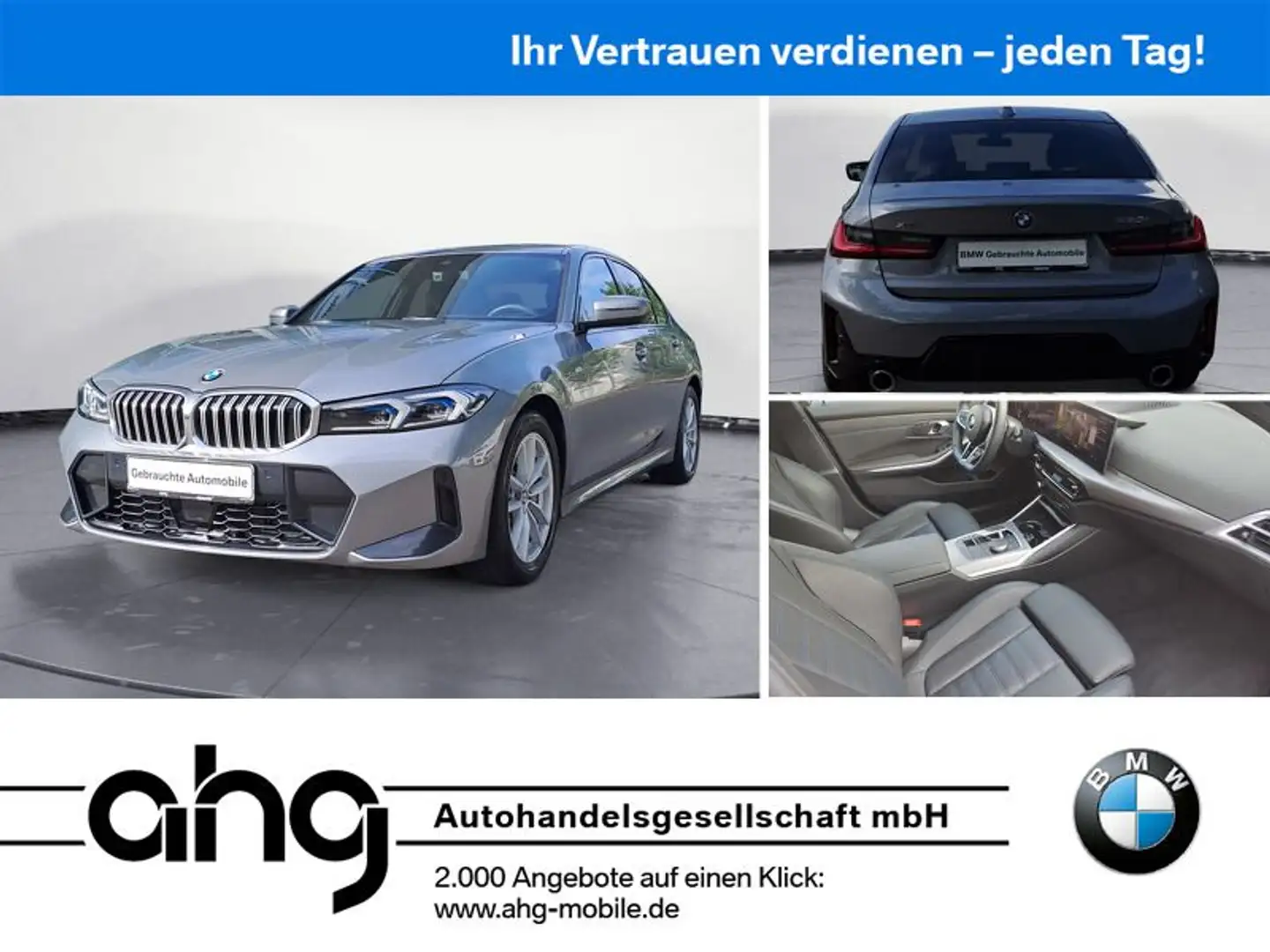 BMW 330 i xDrive Automatic M Sportpaket Innovationsp. Grau - 1