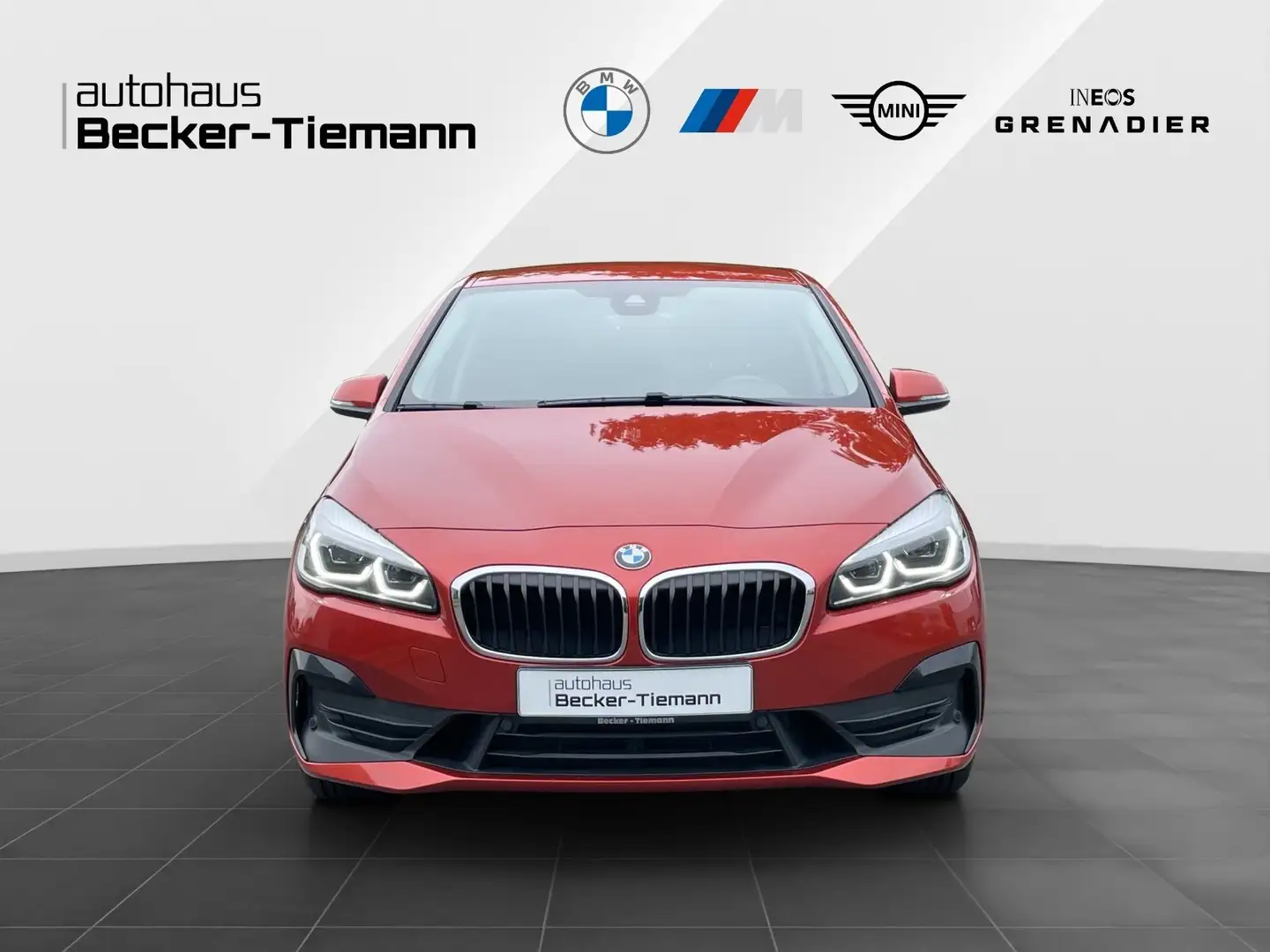 BMW 218 d Active Tourer | Navi | AHK | LED | Abstandstemp. Orange - 2