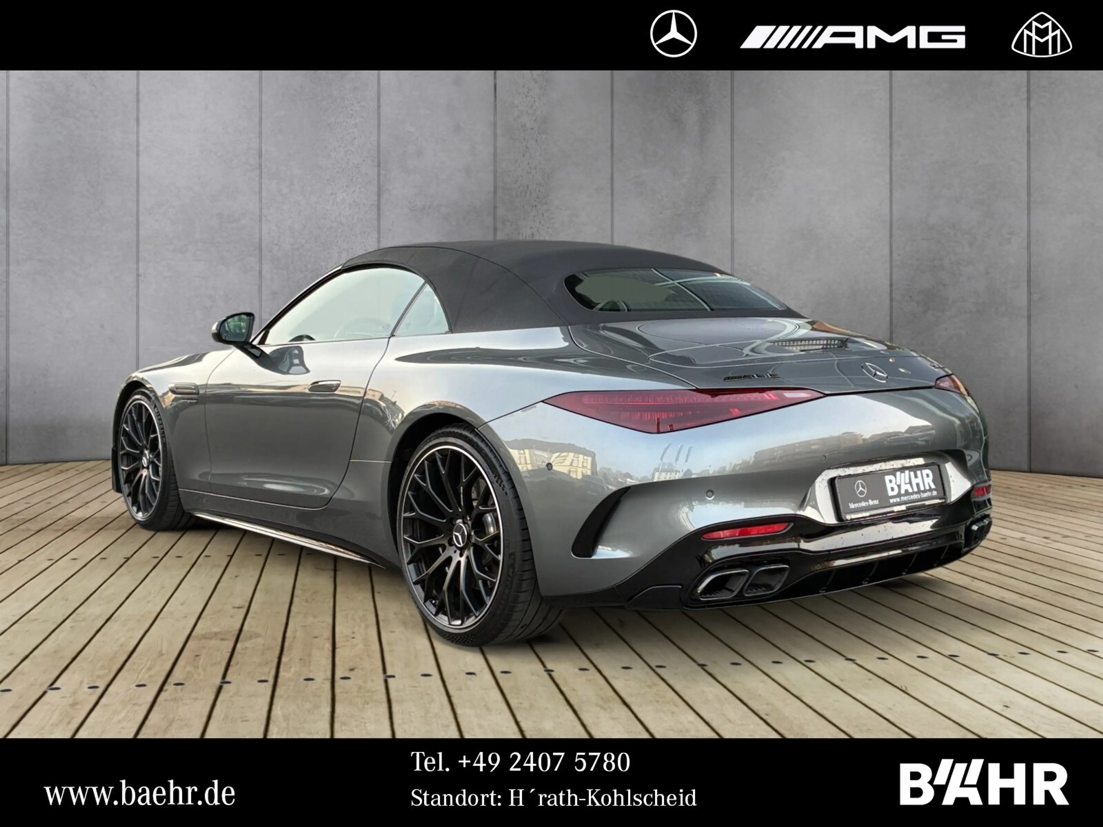 Mercedes-Benz SL 63 AMG SL 63 AMG 4M+ Night/Burmester/360°/Head-Up/LMR21 — photo 3