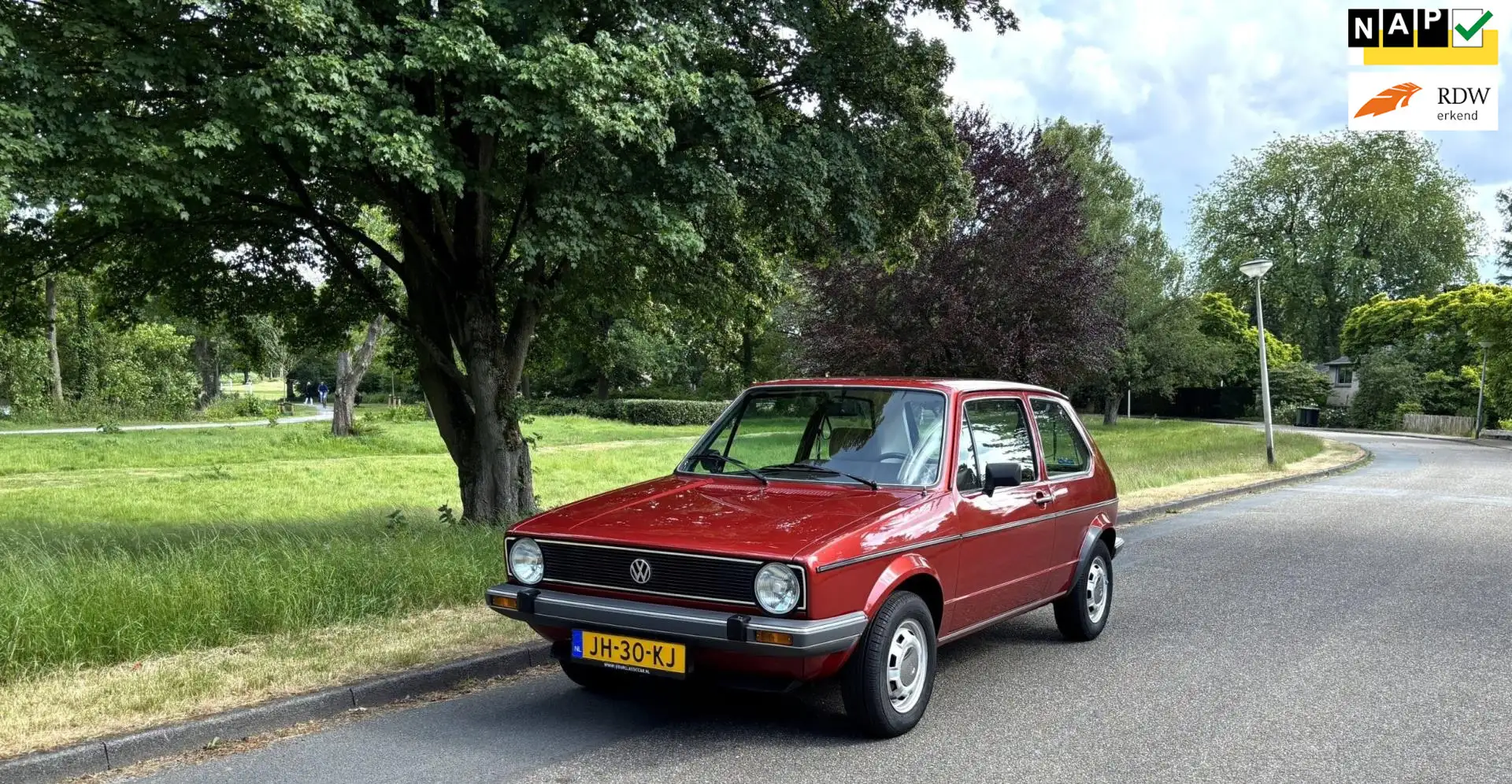 Volkswagen Golf 1.5 GL Van zoon 1ste eig + 51.106 KM! Rot - 1