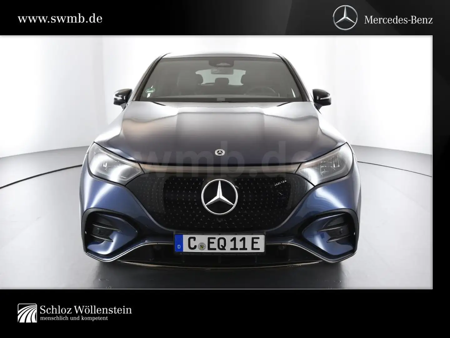 Mercedes-Benz EQE 300 SUV 4,99%/AMG/Night/LED/DISTRONIC/PanoD  /Memory Modrá - 2