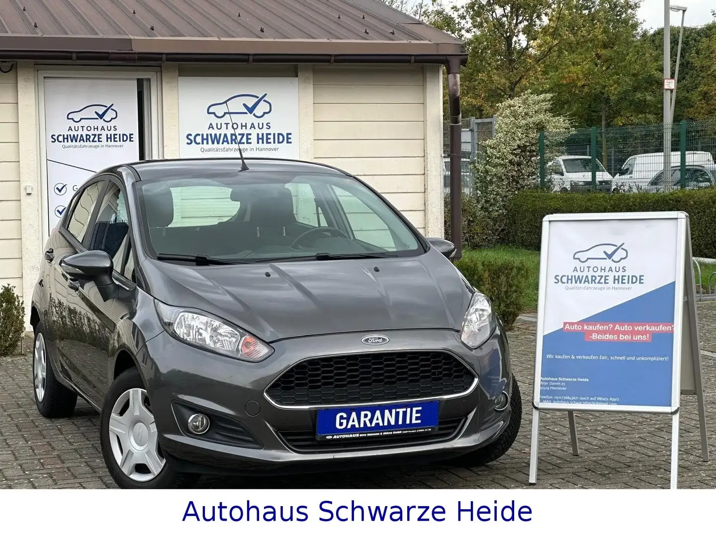 Ford Fiesta 1.25 4-Zylinder!*1-Hand*Zahnriemen NEU*SH Grau - 1